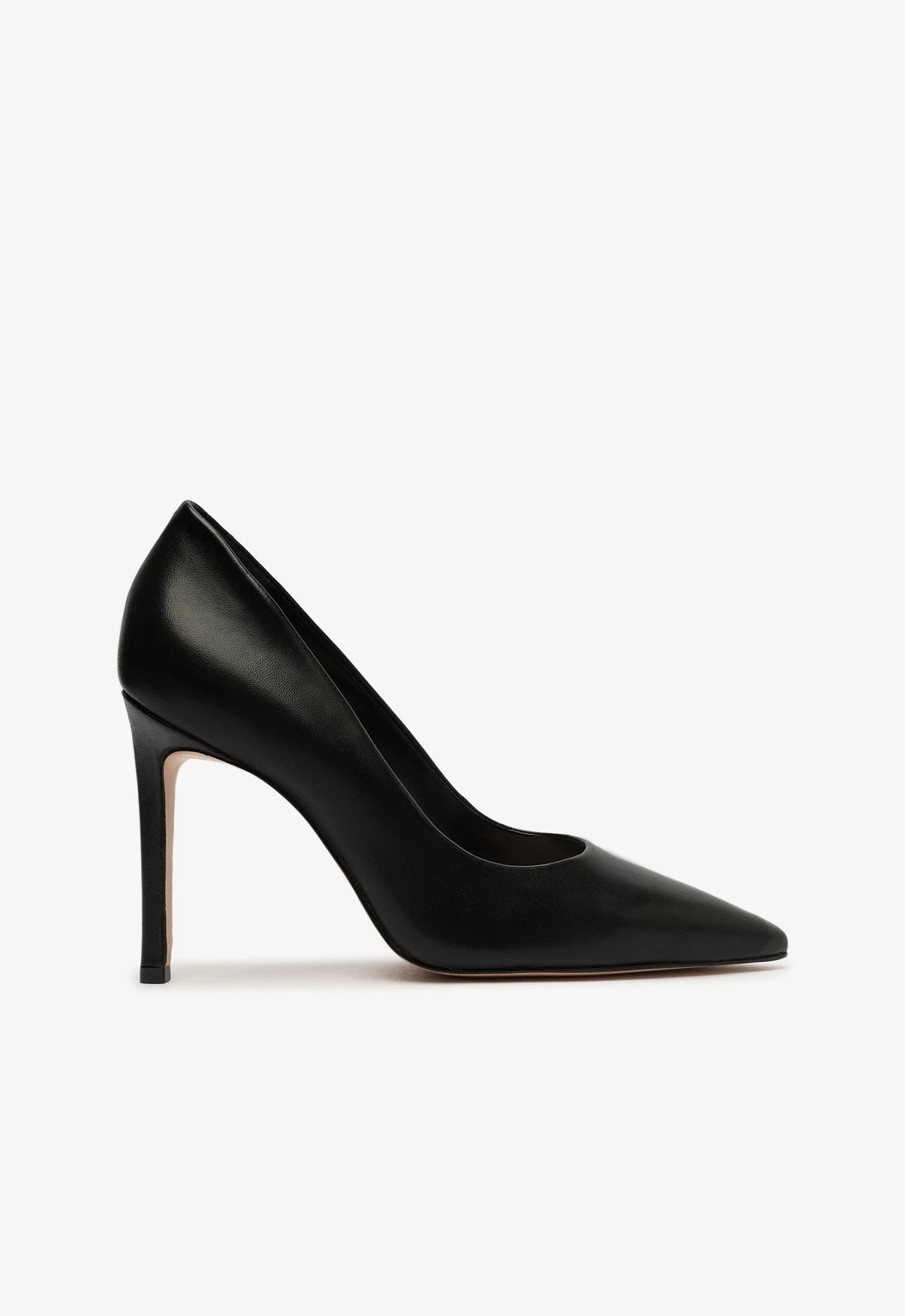 Elegant Feel Graceful Step Lou High Stiletto Black Pump