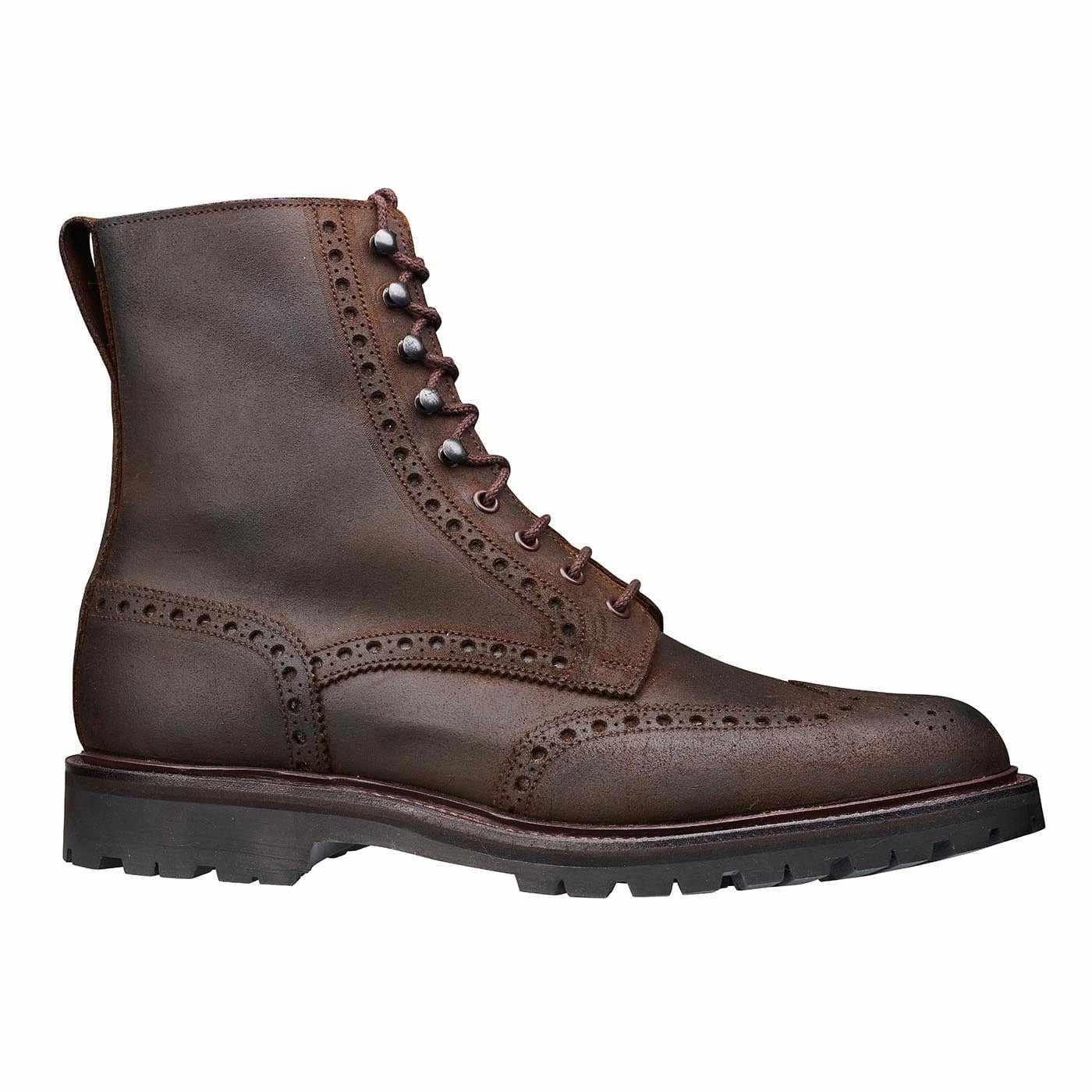 Islay Dark Brown Rough-Out Suede Festival Vibe Easy to Wear