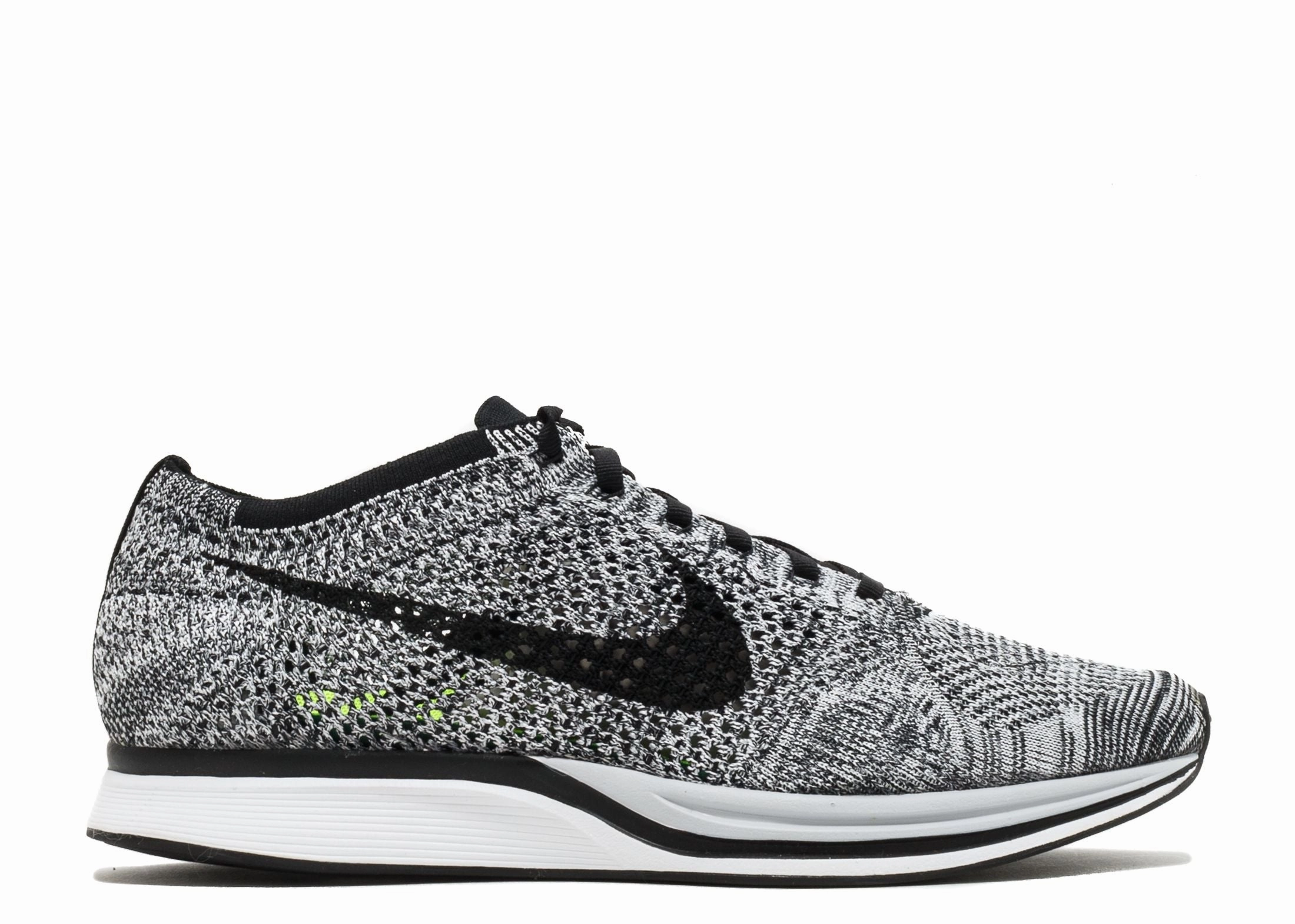 Winter Warm Soul Walk Nike Flyknit Racer - Oreo 1.0
