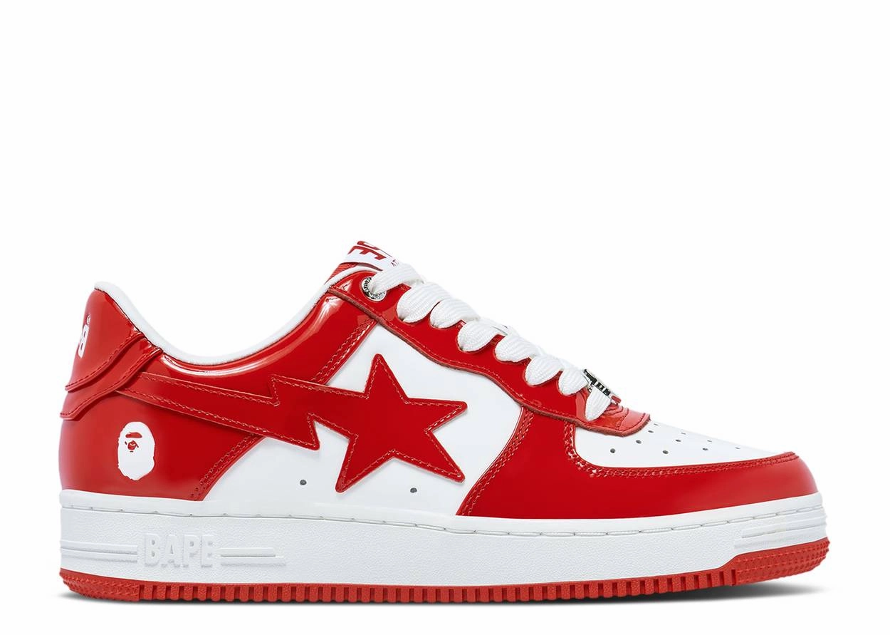 Seamless Interior A Bathing Ape BAPESTA M2 Patent 2023 - Red