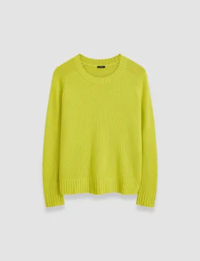 Open Cashmere Round Neck Jumper Clean Lines