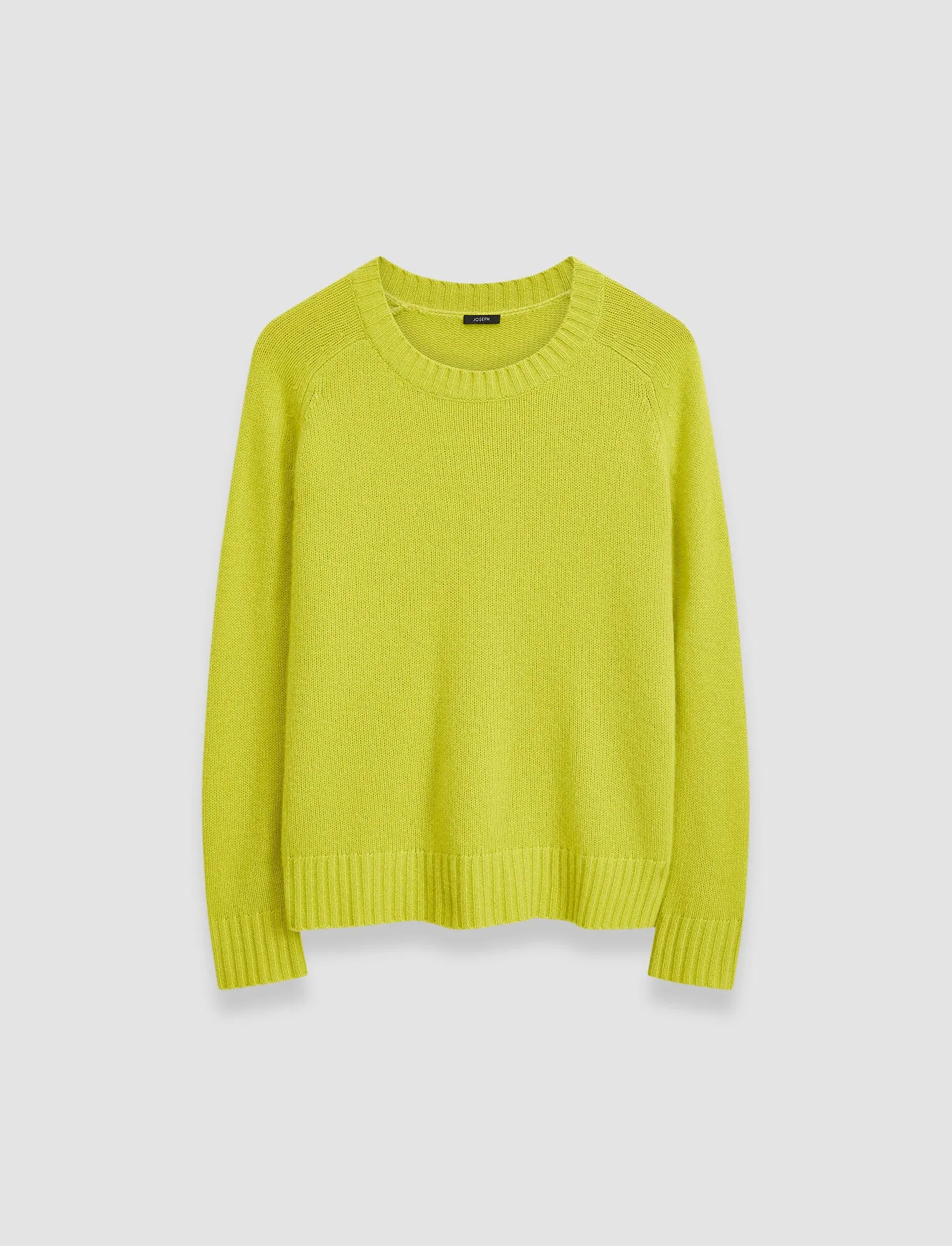 Open Cashmere Round Neck Jumper Clean Lines