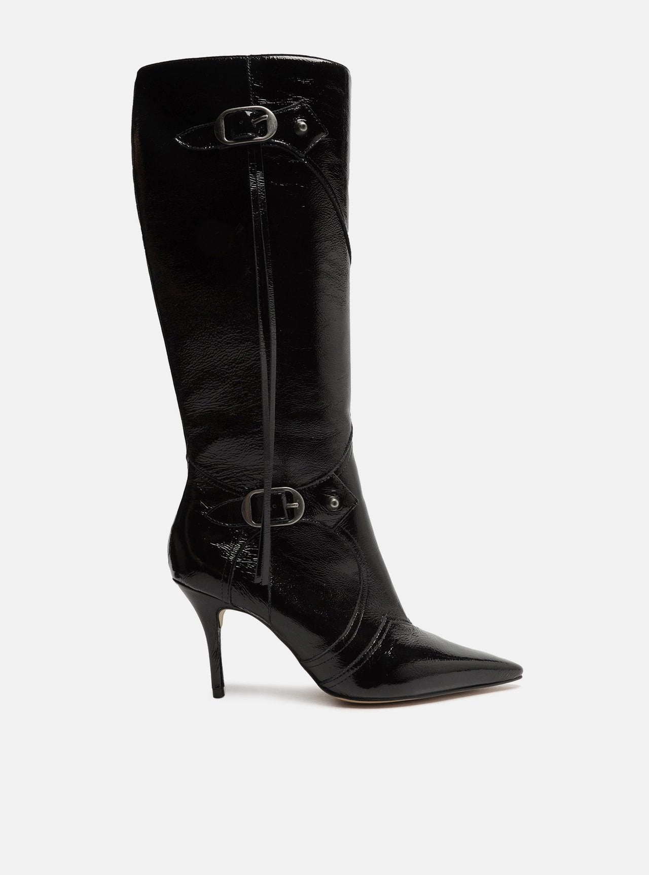 Luci Leather Stiletto Boot Picnic Easy