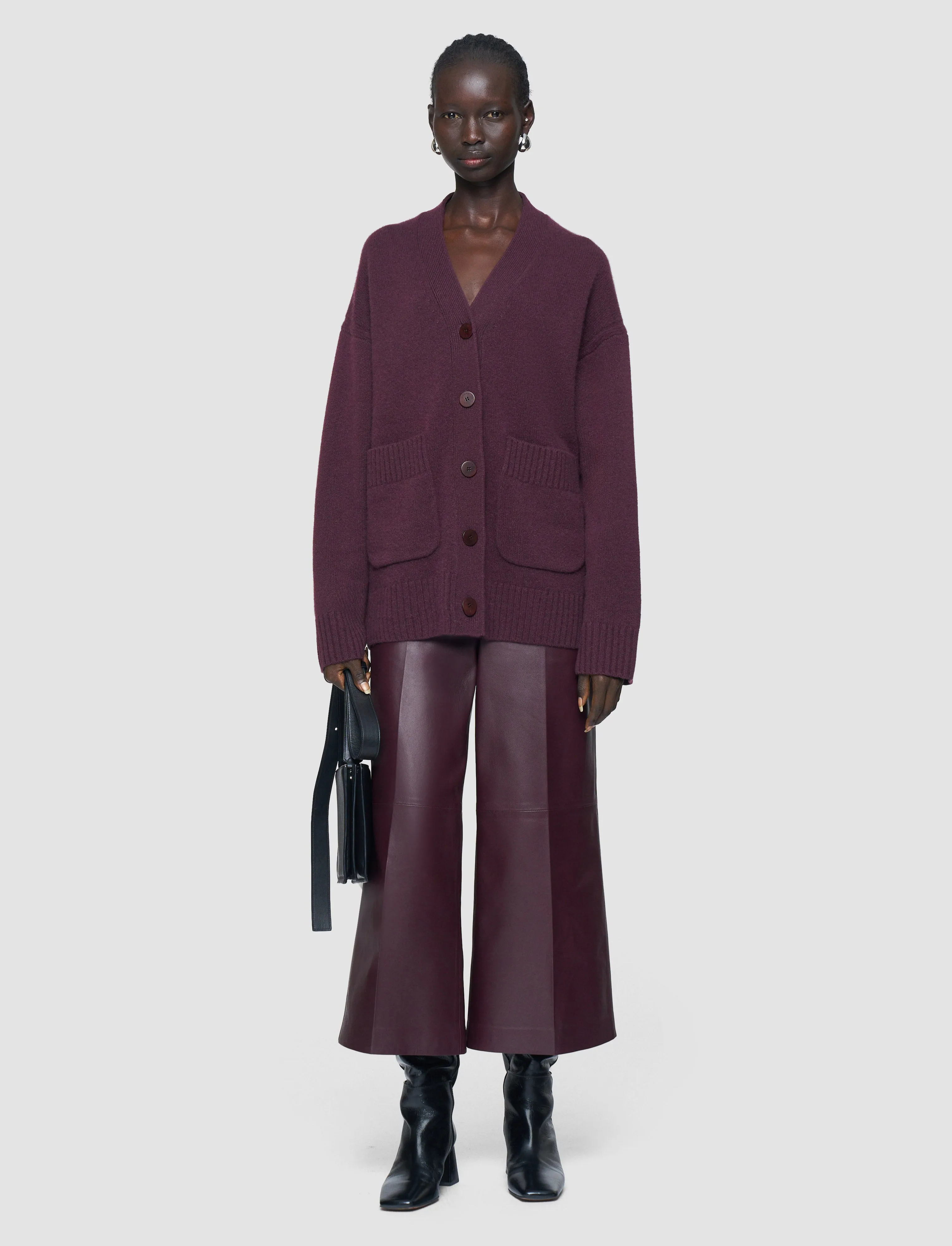 Luxe Cashmere Cardigan Anti Snag Fabric