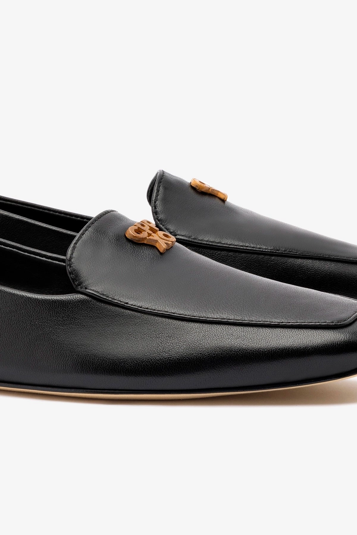 Larroud x CPPXO Loafer In Black Leather Move Light