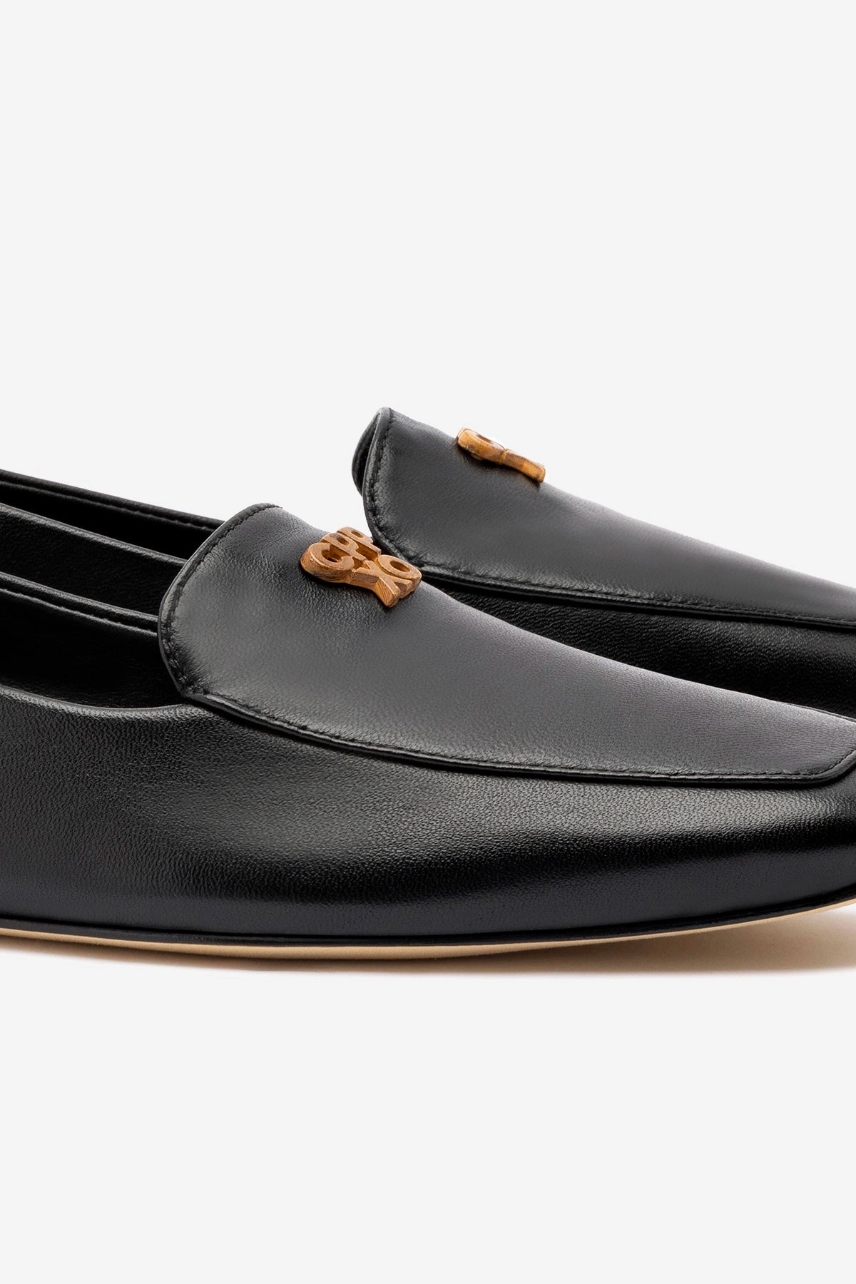 Larroud x CPPXO Loafer In Black Leather Barefoot Feel Design Work