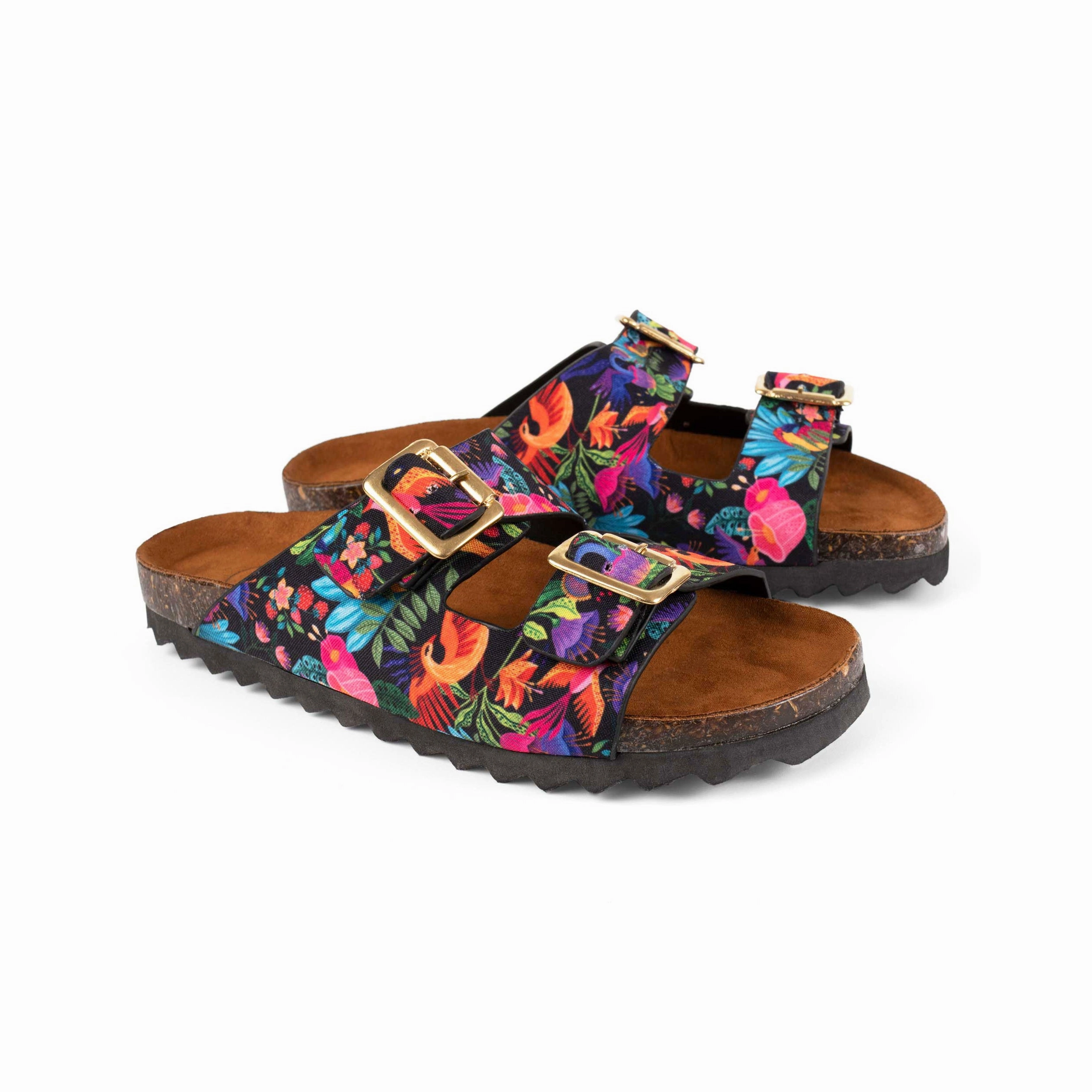 Comfort Heel Foot Glow Luzon Buckle Sandal