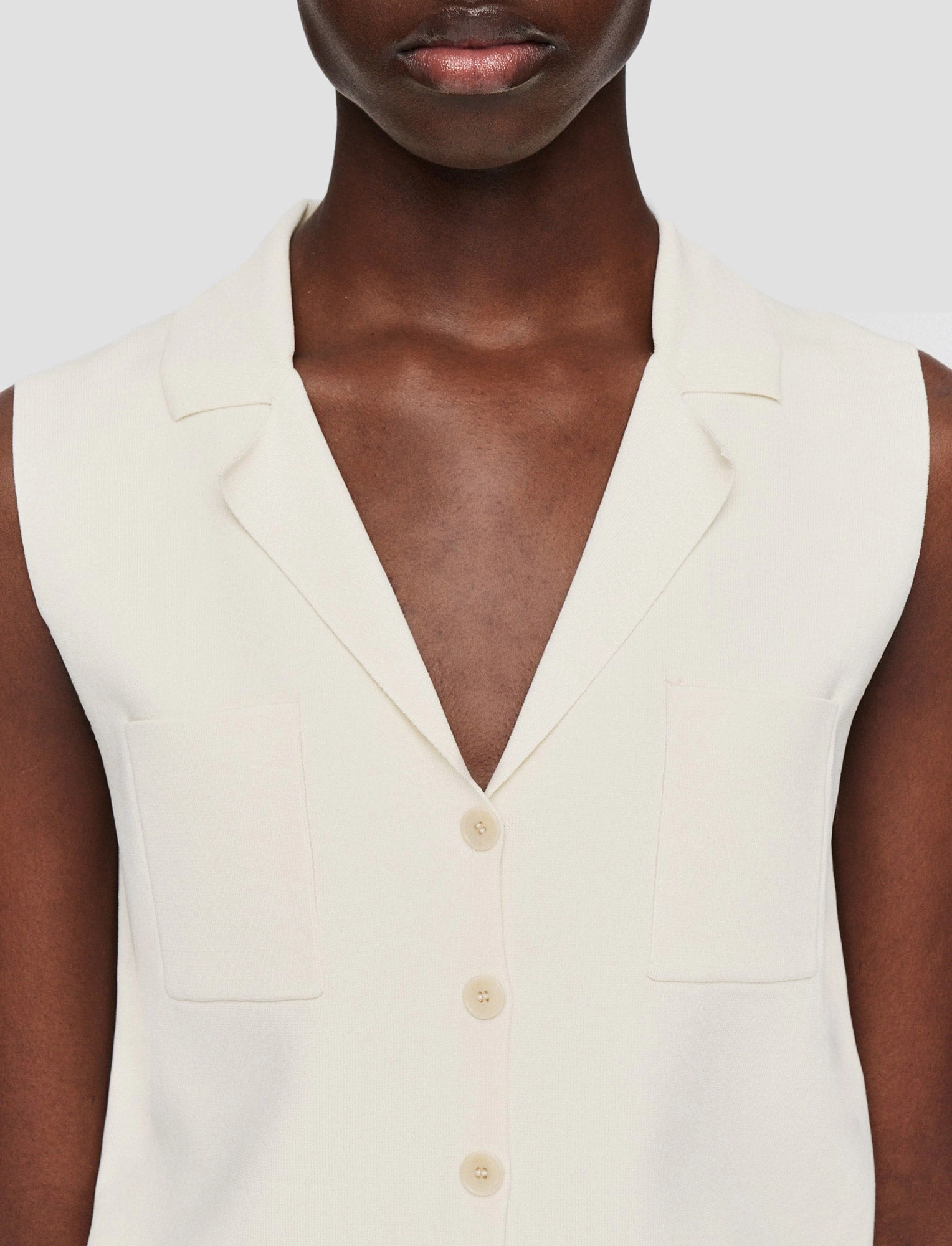 Milano Knit Stretch Vest Breathable Mesh Panels