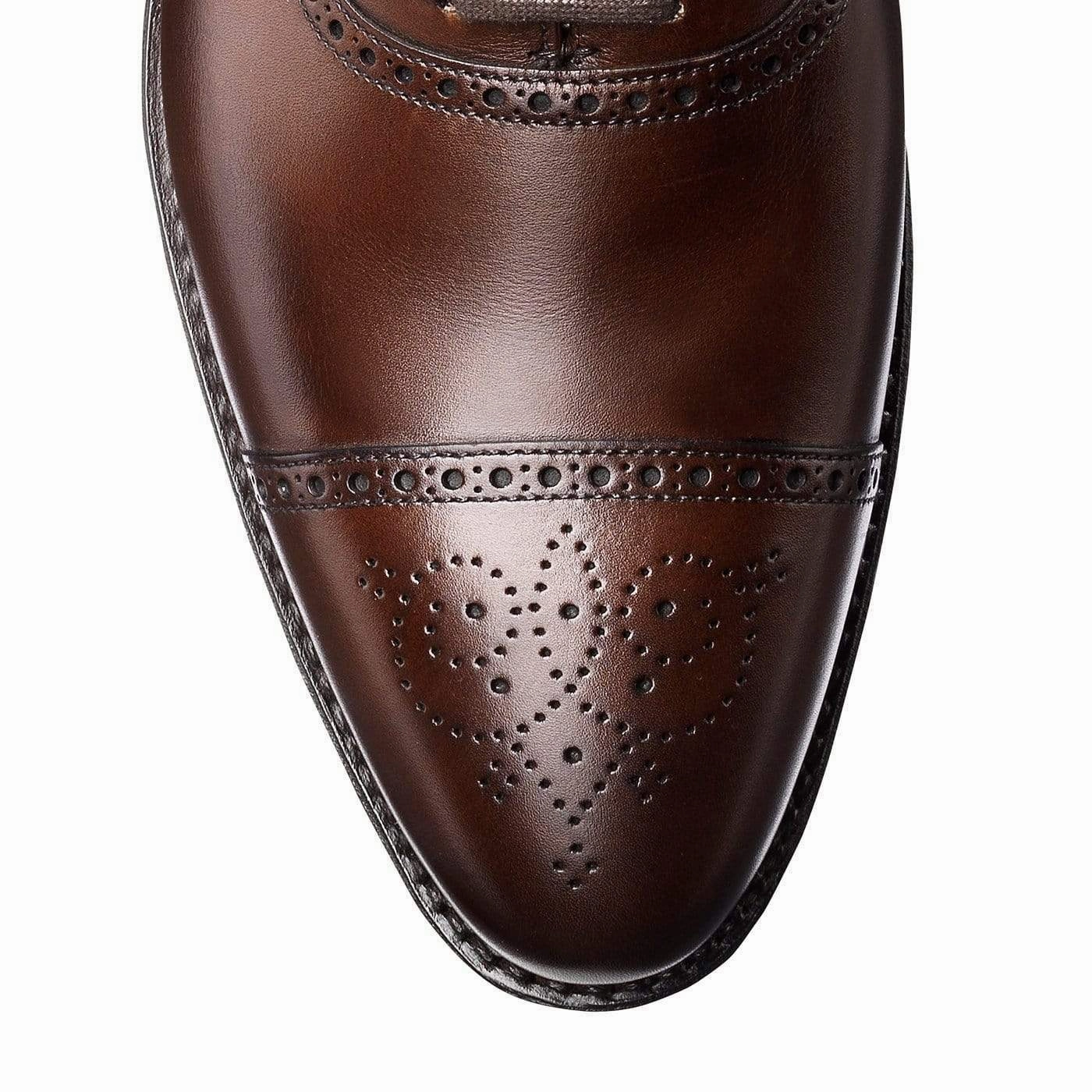 Malton Dark Brown Burnished Calf Comfort Fit Busy Commuter