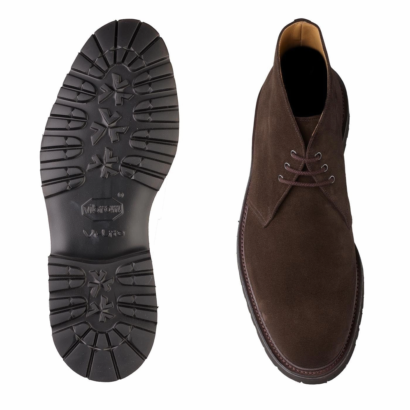 Chepstow 2 Espresso Calf Suede Airflow Ventilation