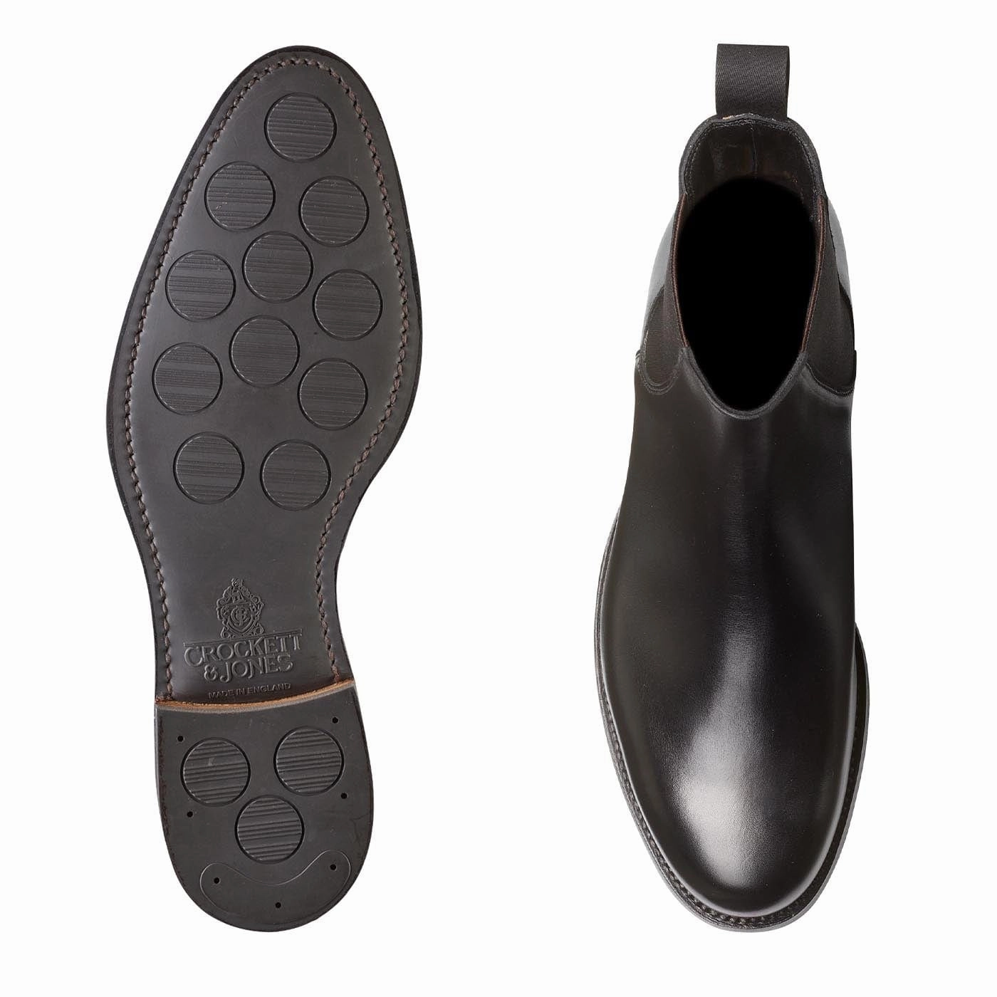 Margie Black Wax Calf Roomy Toe Box