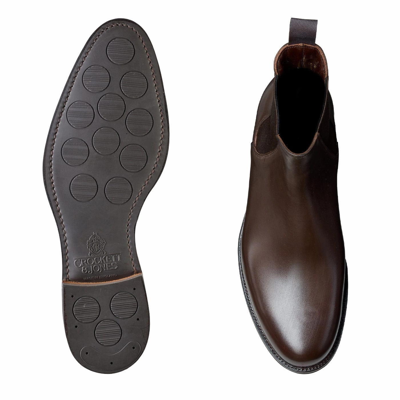 Narrow Fit Margie Dark Brown Wax Calf