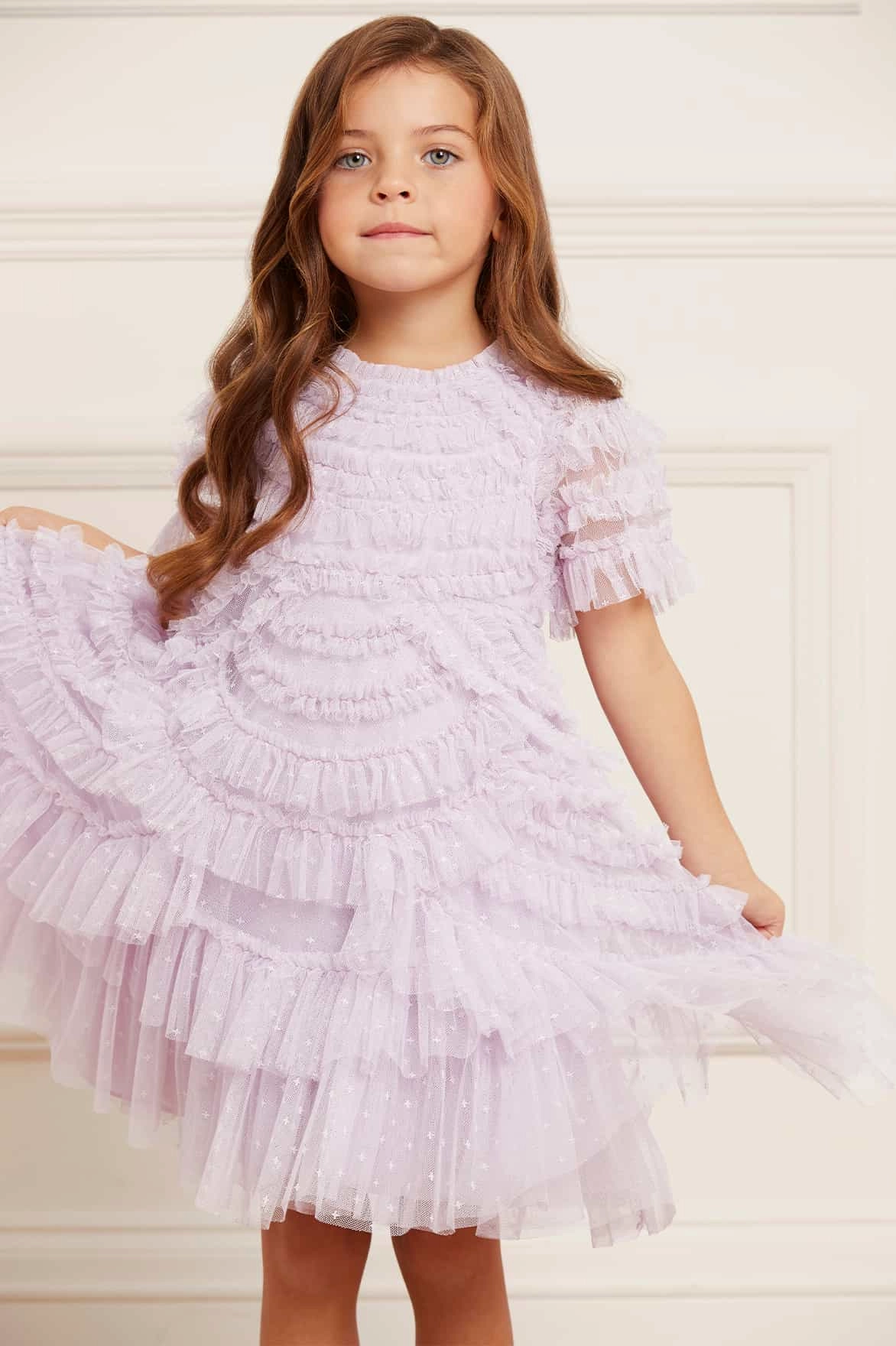NonRestrictive Marilla Ruffle Kids Dress