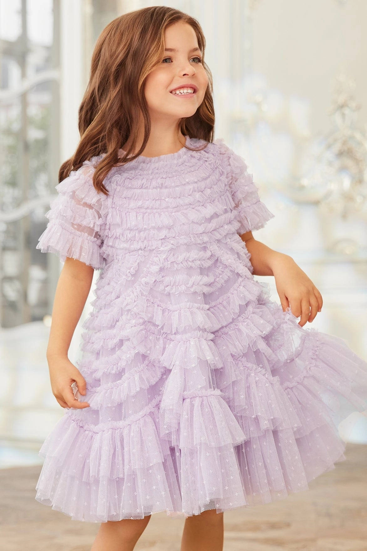 Marilla Ruffle Kids Dress AllClimateAdaptive