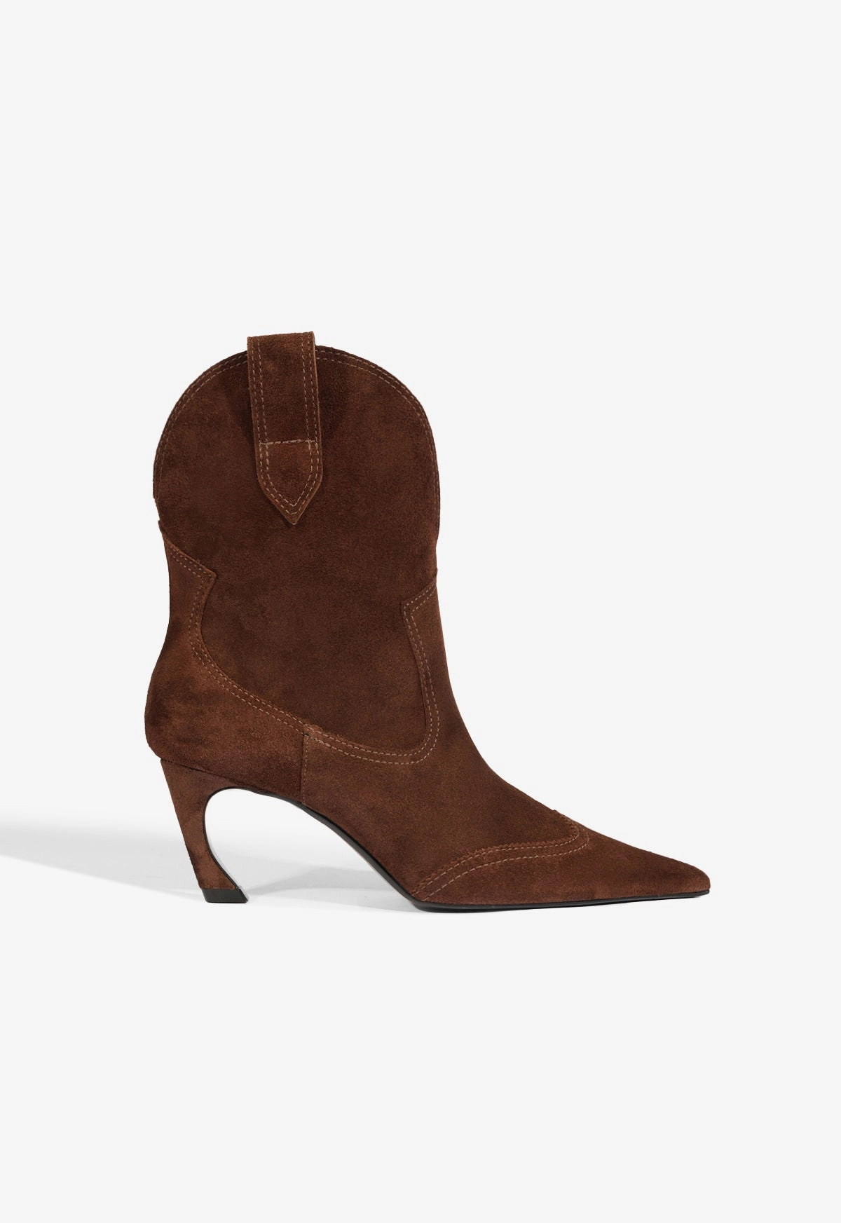 Peak Mode Maryann Curve West Suede Bootie