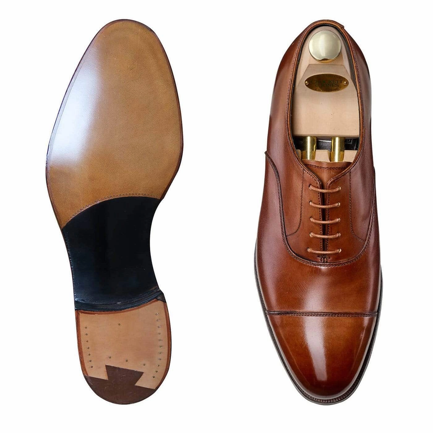 High-end Office Shoes Connaught Tan Antique Calf