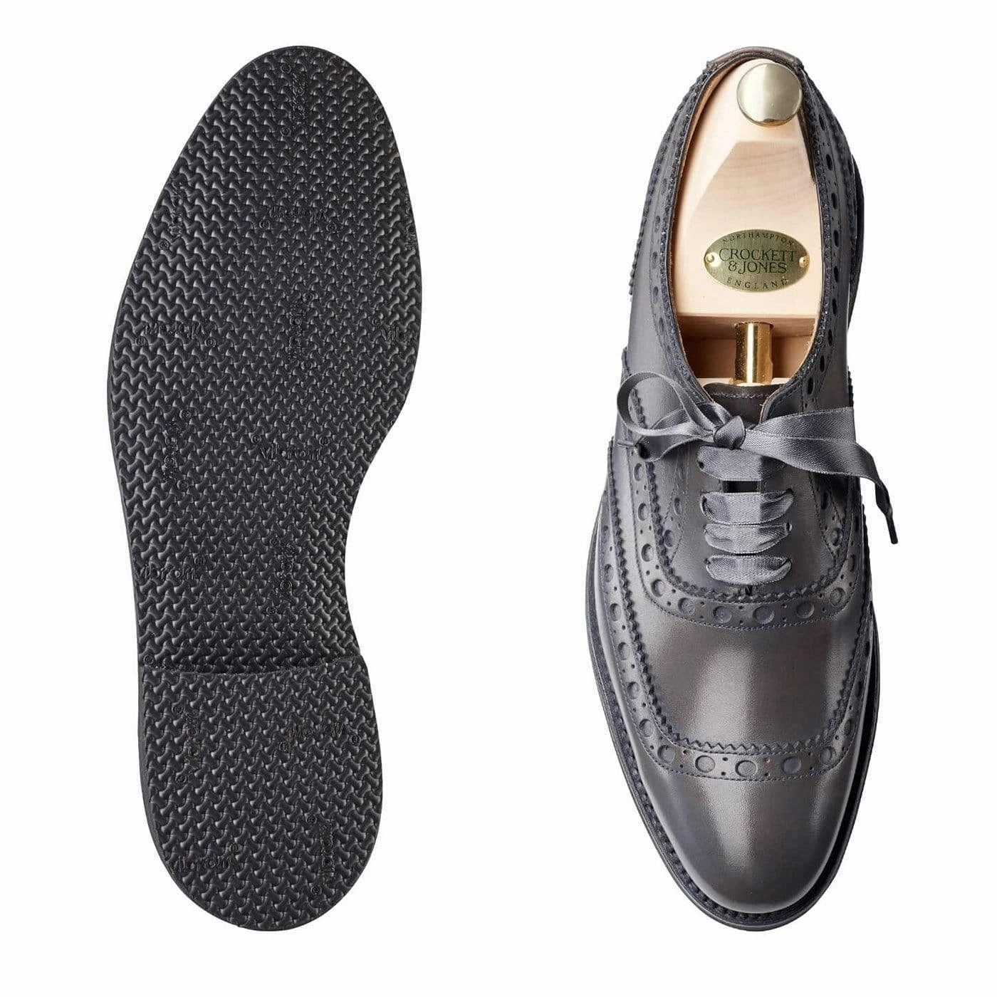 Office Shoes Stable Fit Active Worker Anna Grey Burnished Calf