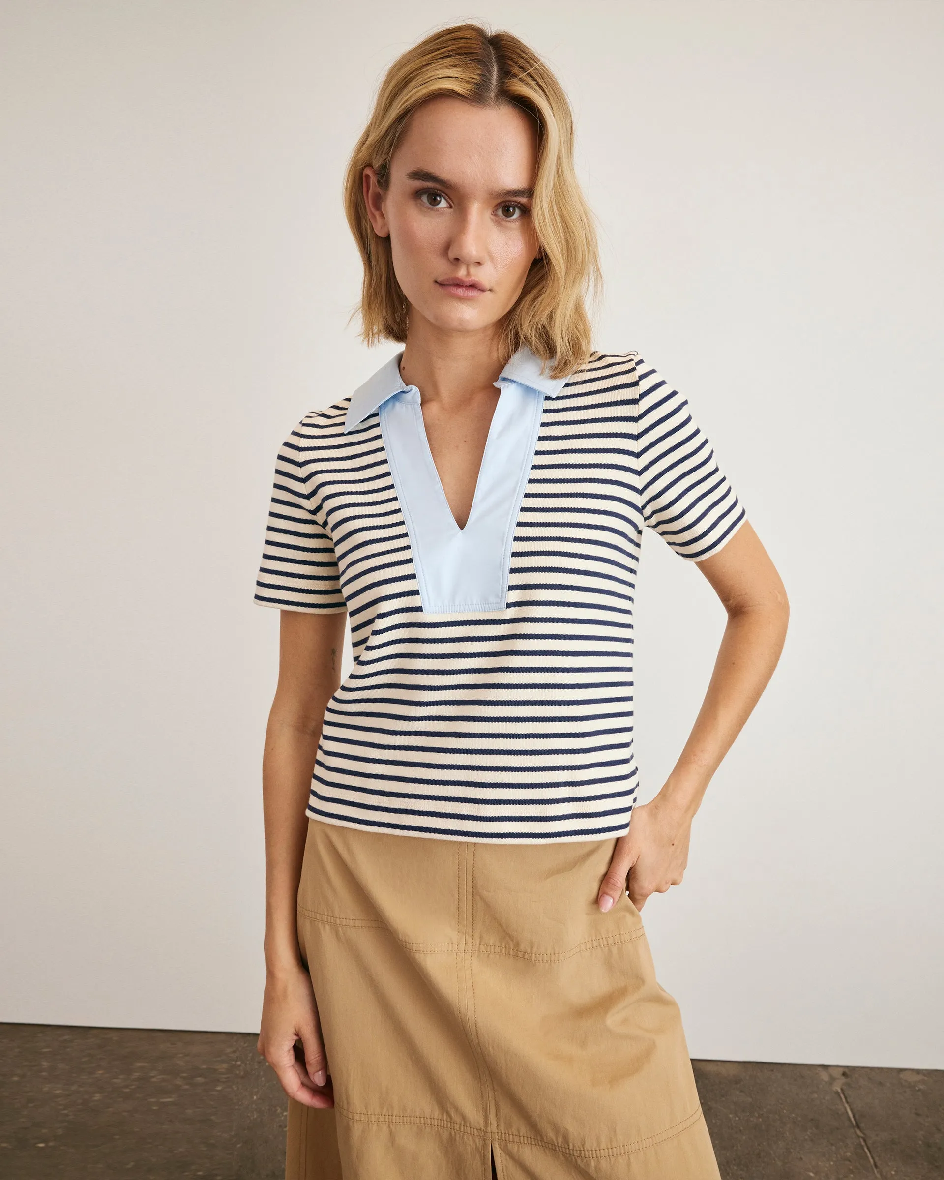 NonRestrictive Cuff Design Melanie Top