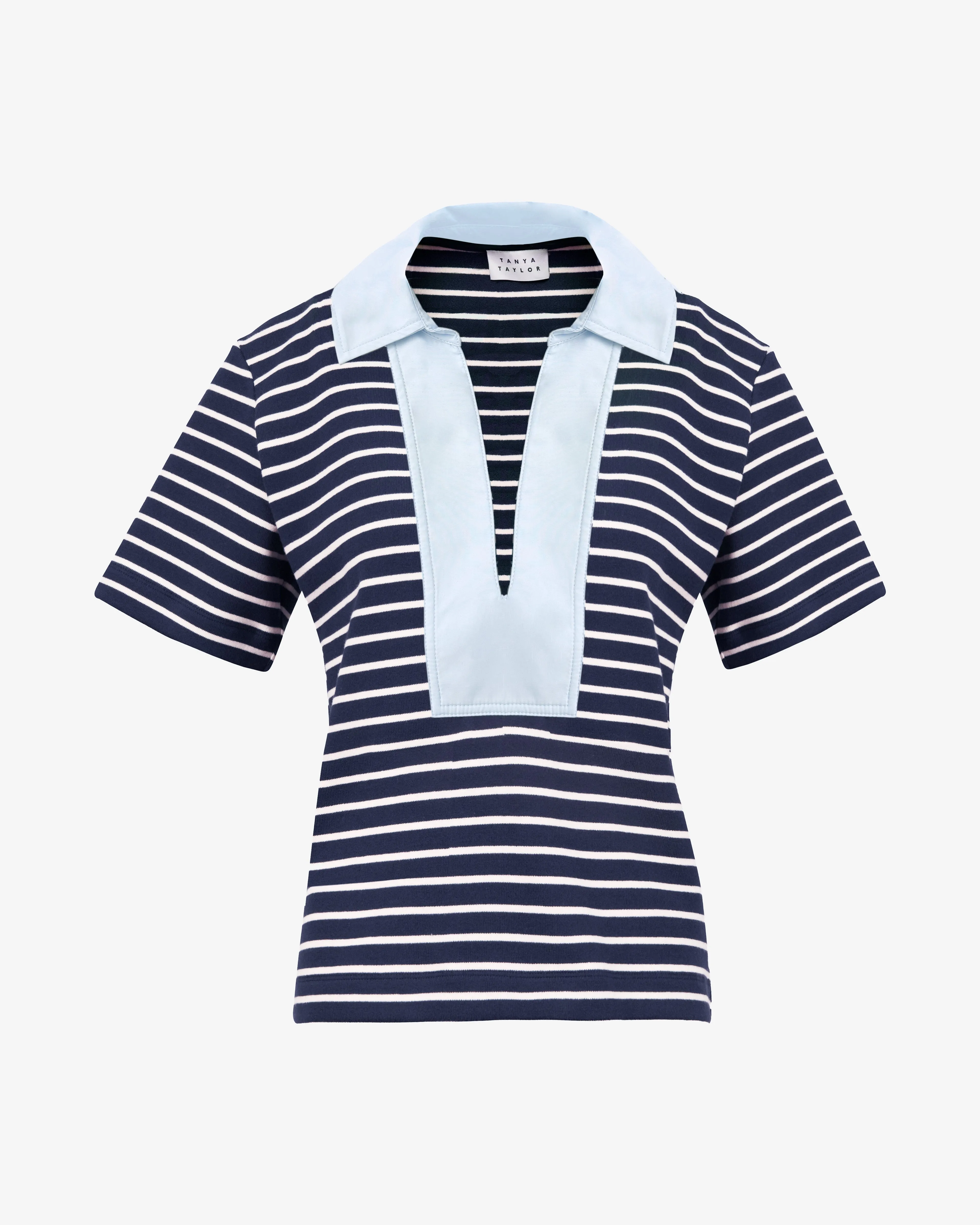 Melanie Top Oversized Collar Style