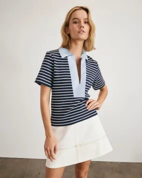 Melanie Top Layered Knit Design