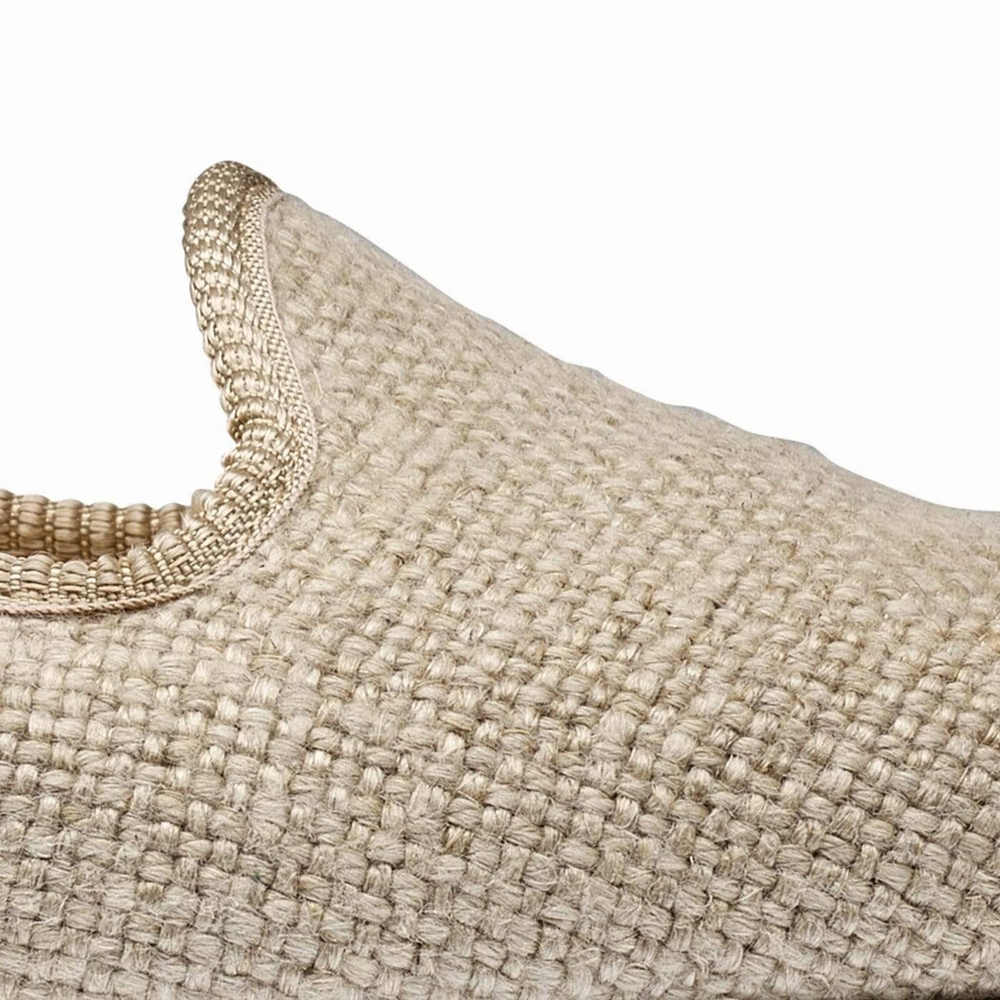 Plain Pump Oatmeal Linen Instant Sandals