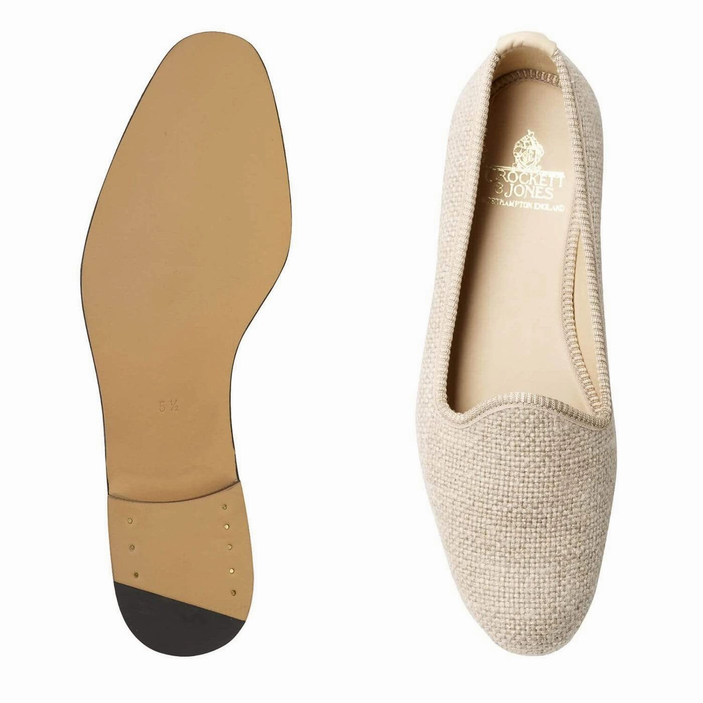 Daily Essential Photo Glam Plain Pump Oatmeal Linen