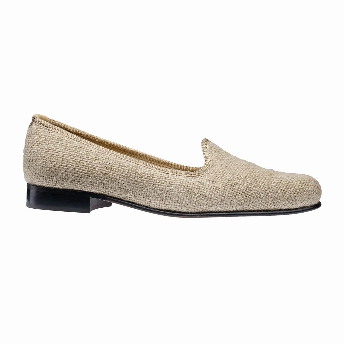 Strong Step Plain Pump Oatmeal Linen