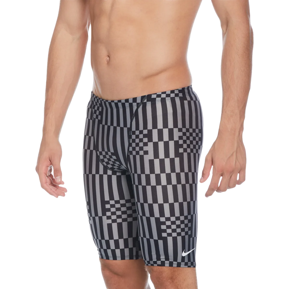 Men's Multi Print Jammer Neon-Bright Active Beachwear