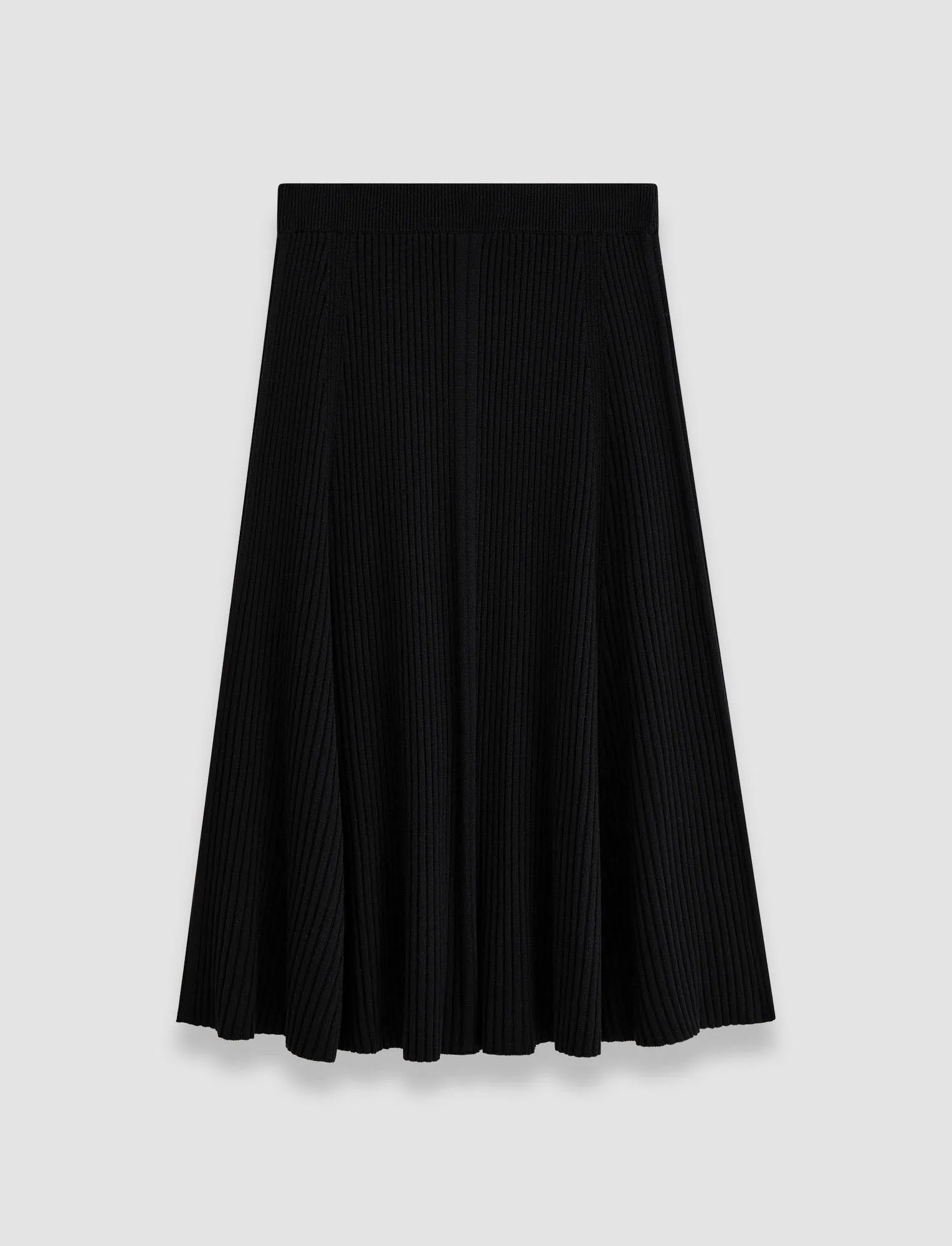 Merino Silk Rib Skirt FadeResistant Treatment