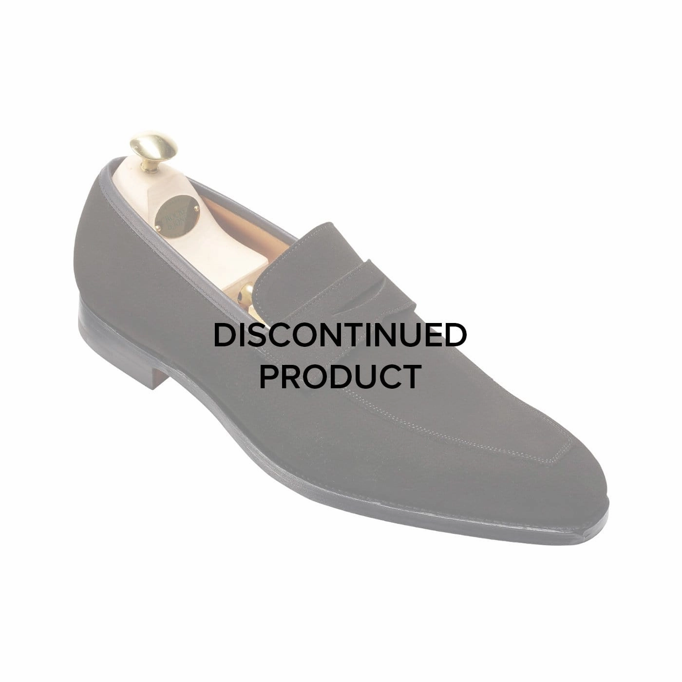 Elegant Look Comfort Fit Merton Black Calf Suede