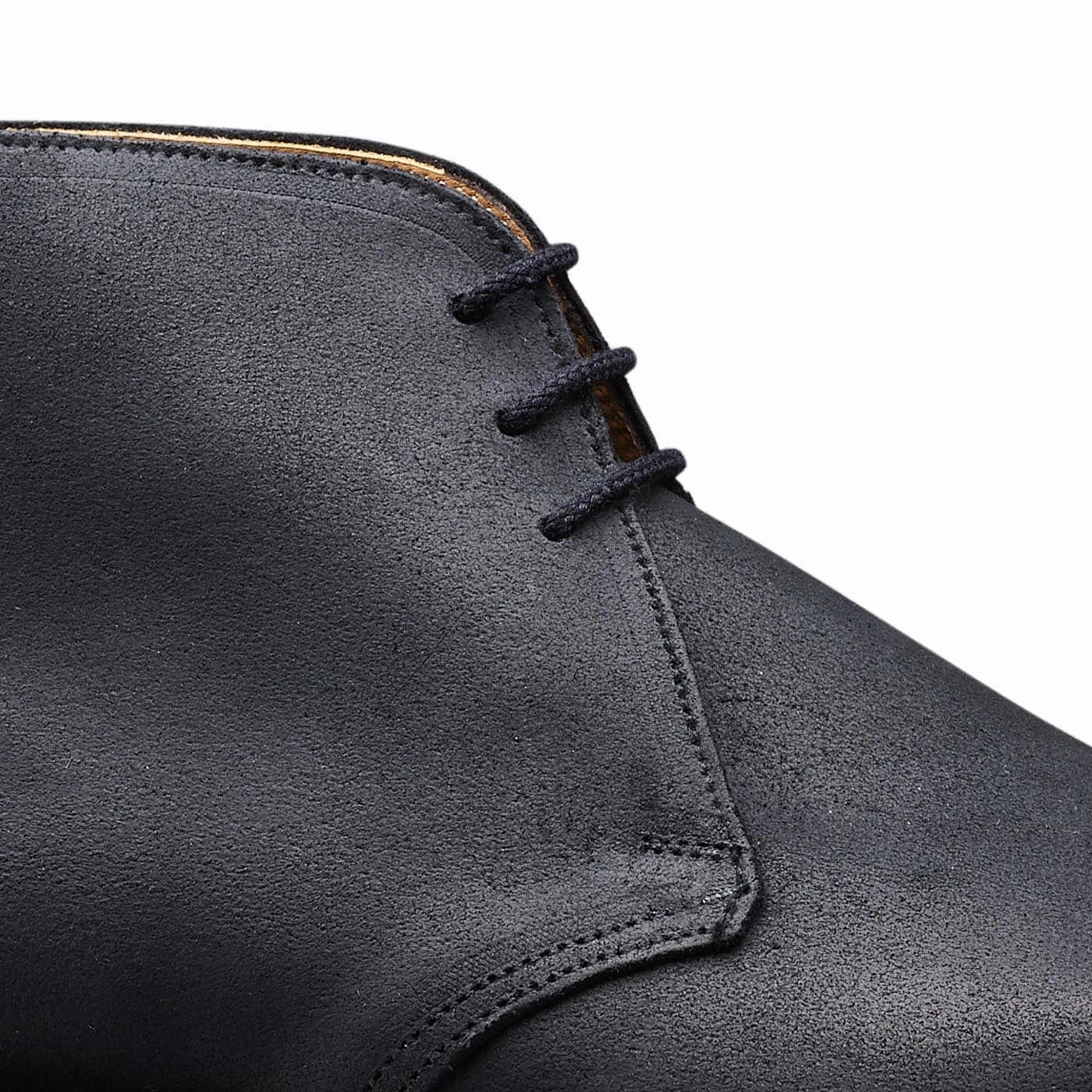 Molton Black Rough-Out Suede Cushioned Step Trail Exploration Flexible Movement