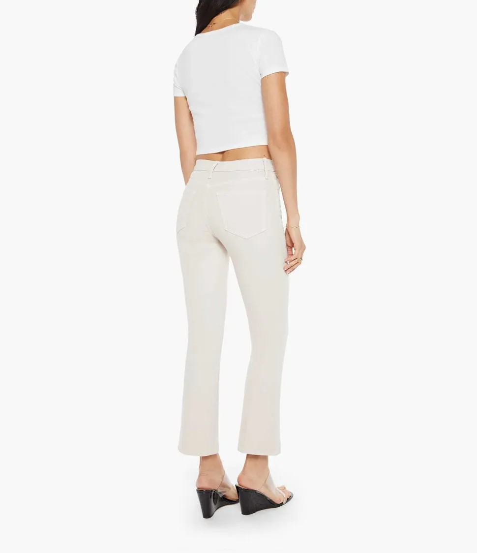 Fitted Design Anti Static Material Blend Mid Rise Smoking Double Flood Cats And Dogs Tapioca