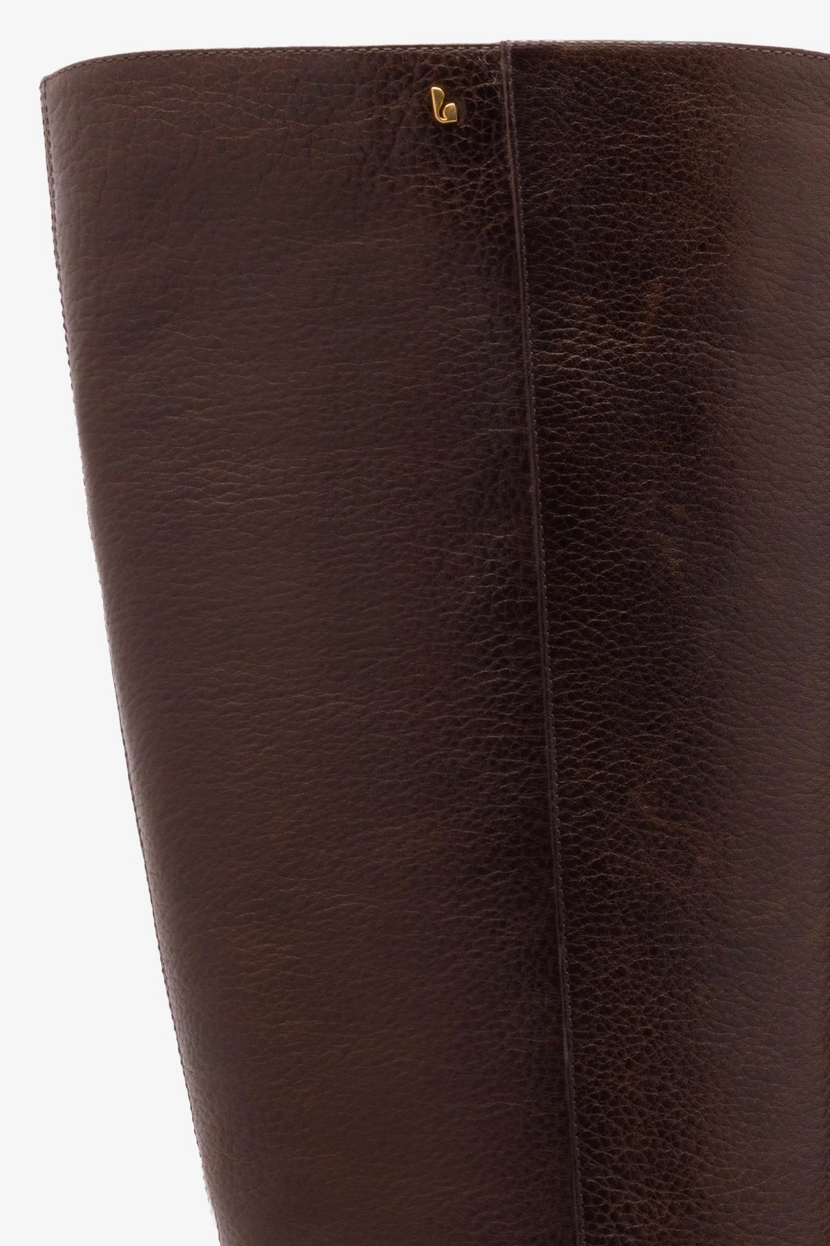 Anne Lugsole Boot In Brown Leather Comfortable Wear