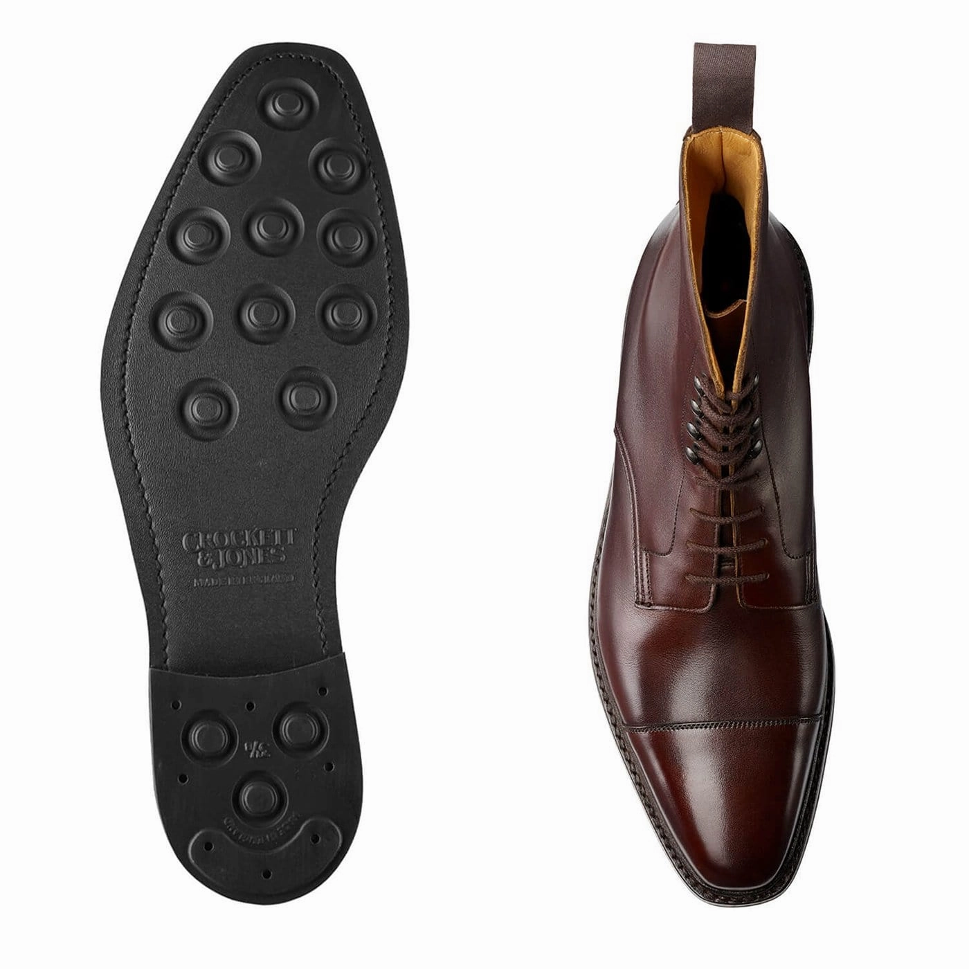 Northcote Dark Brown Wax Calf Protective Finish Weather Resistant User