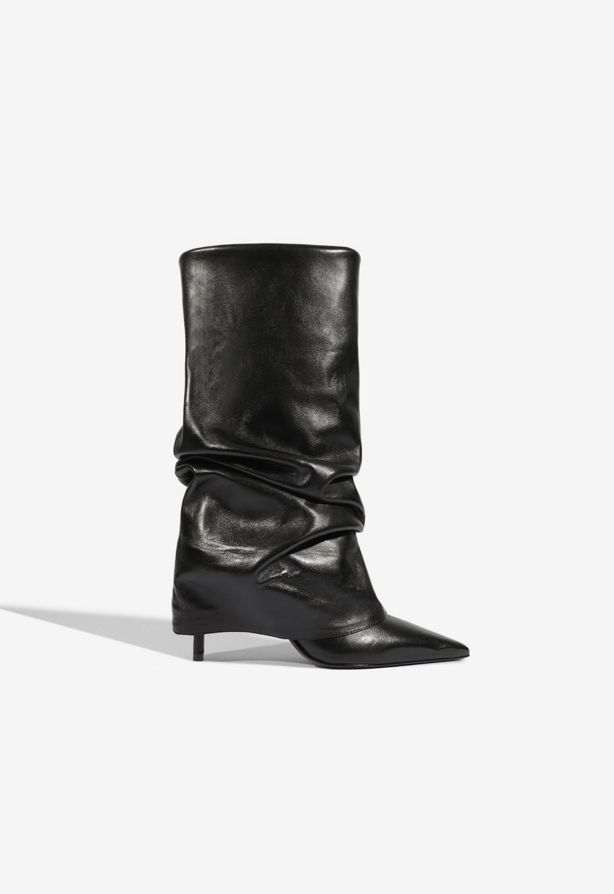 Comfort Enhancement Mikki Cloak Leather Bootie