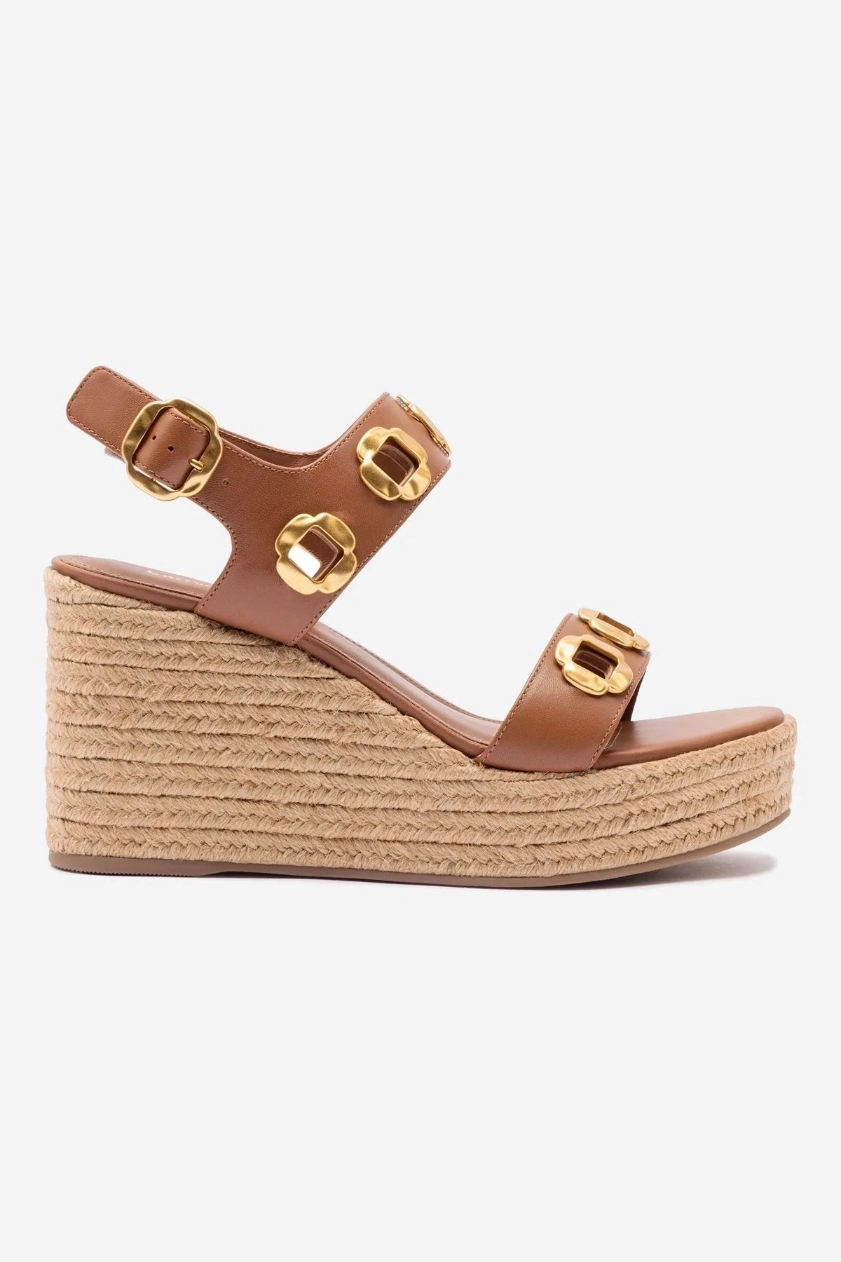 Active Day Milan Espadrille In Caramel Leather