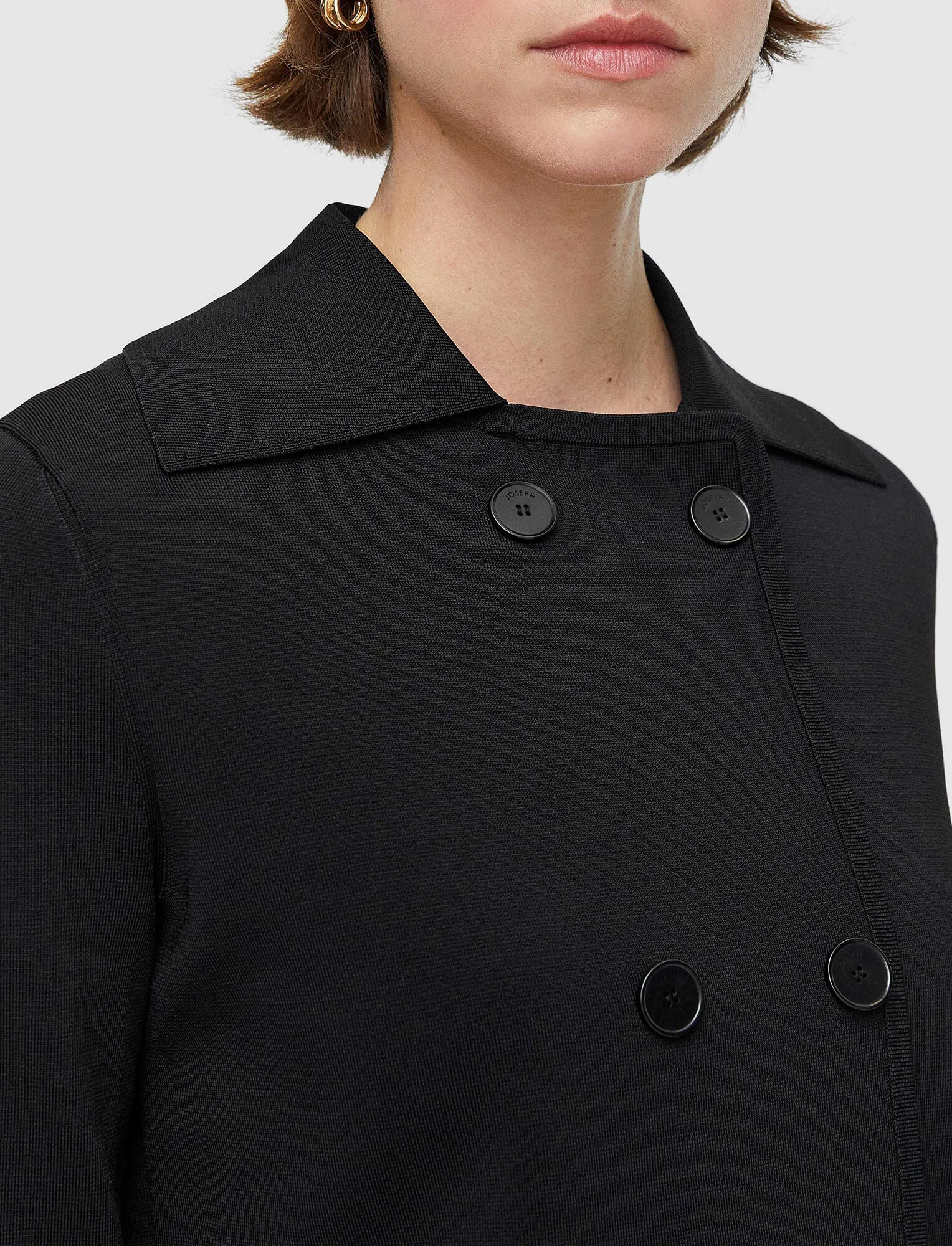 Home Comforted Milano Knit Stretch Short Jacket