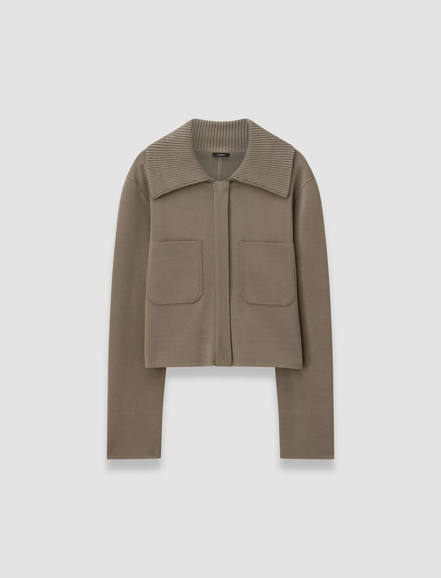 MoistureWicking Technology Milano Knit Stretch Short Jacket