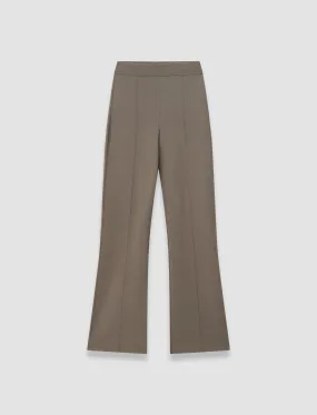 Quick Layer Smooth Flatlock Seams Milano Knit Stretch Trousers