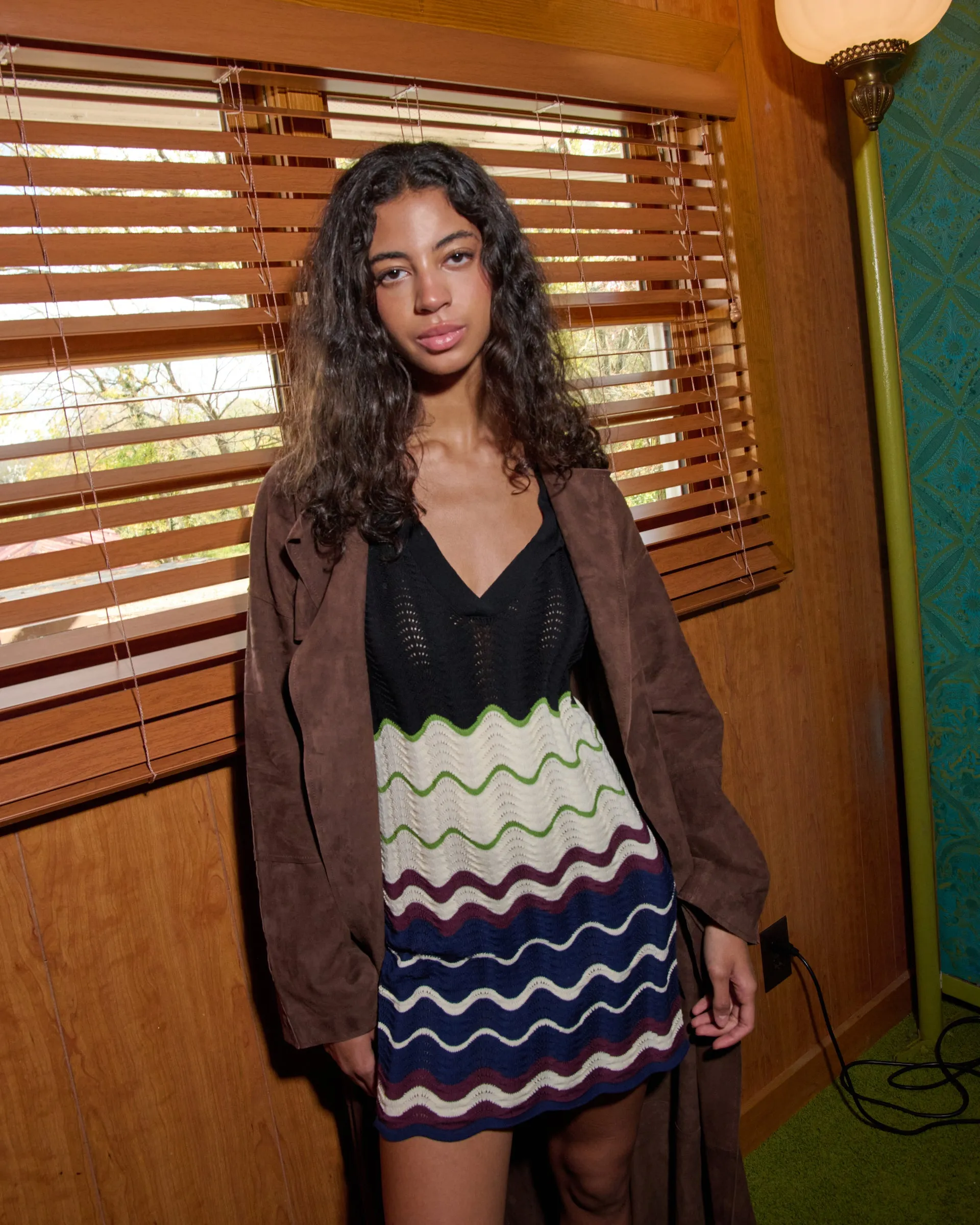 Miles Dress Minimal Comfort Ribbed collar