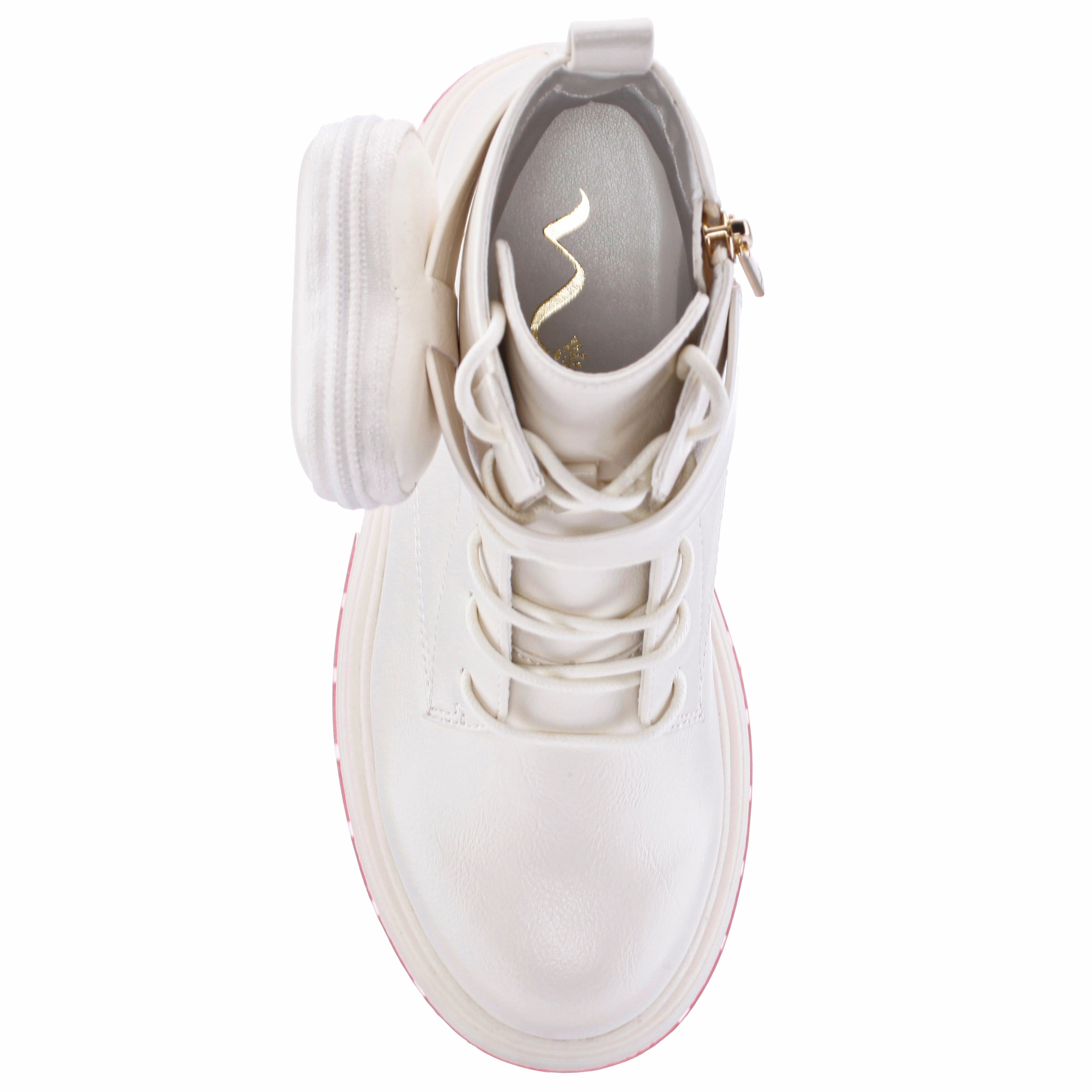 MILLY-IVORY Ergonomic Heel Cup Clean White