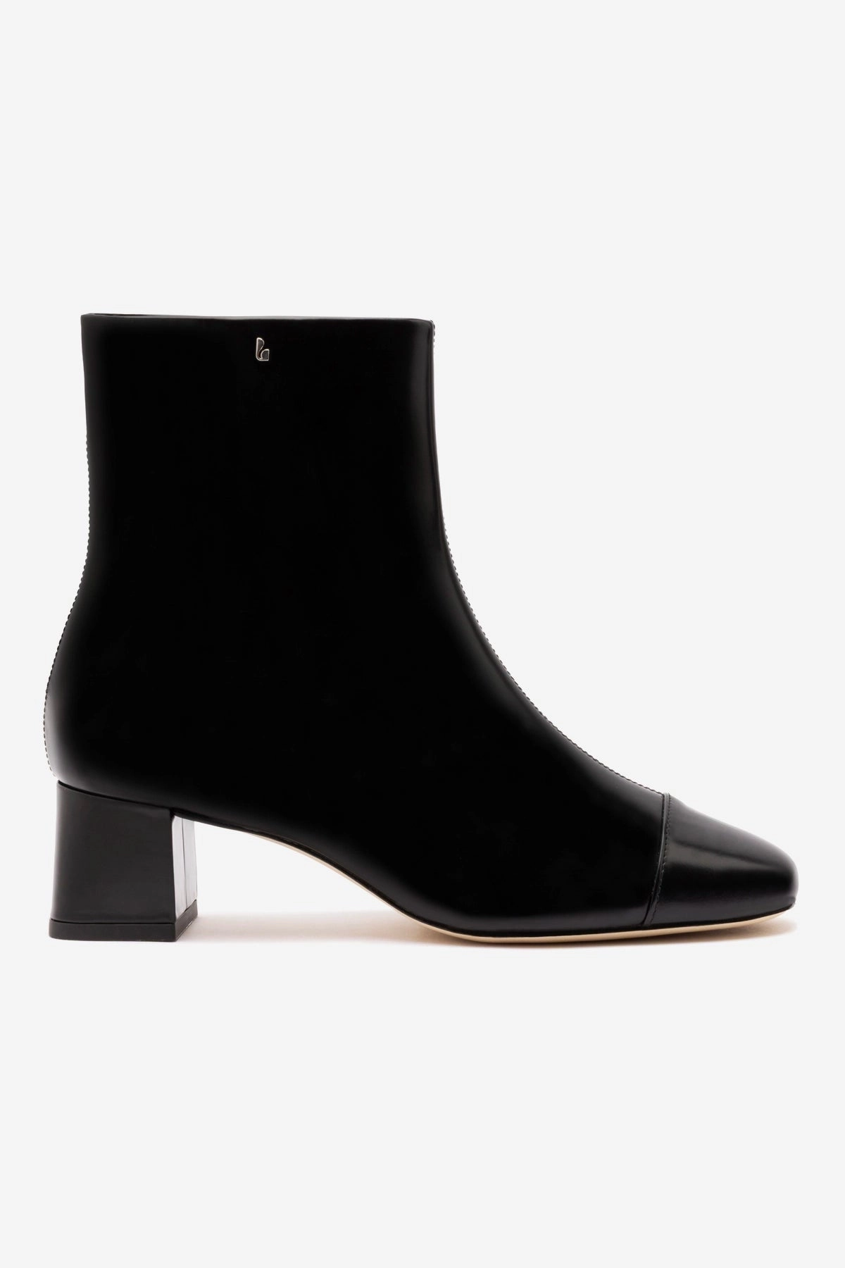 Mini Edie Boot In Black Box Leather Beauty Walk