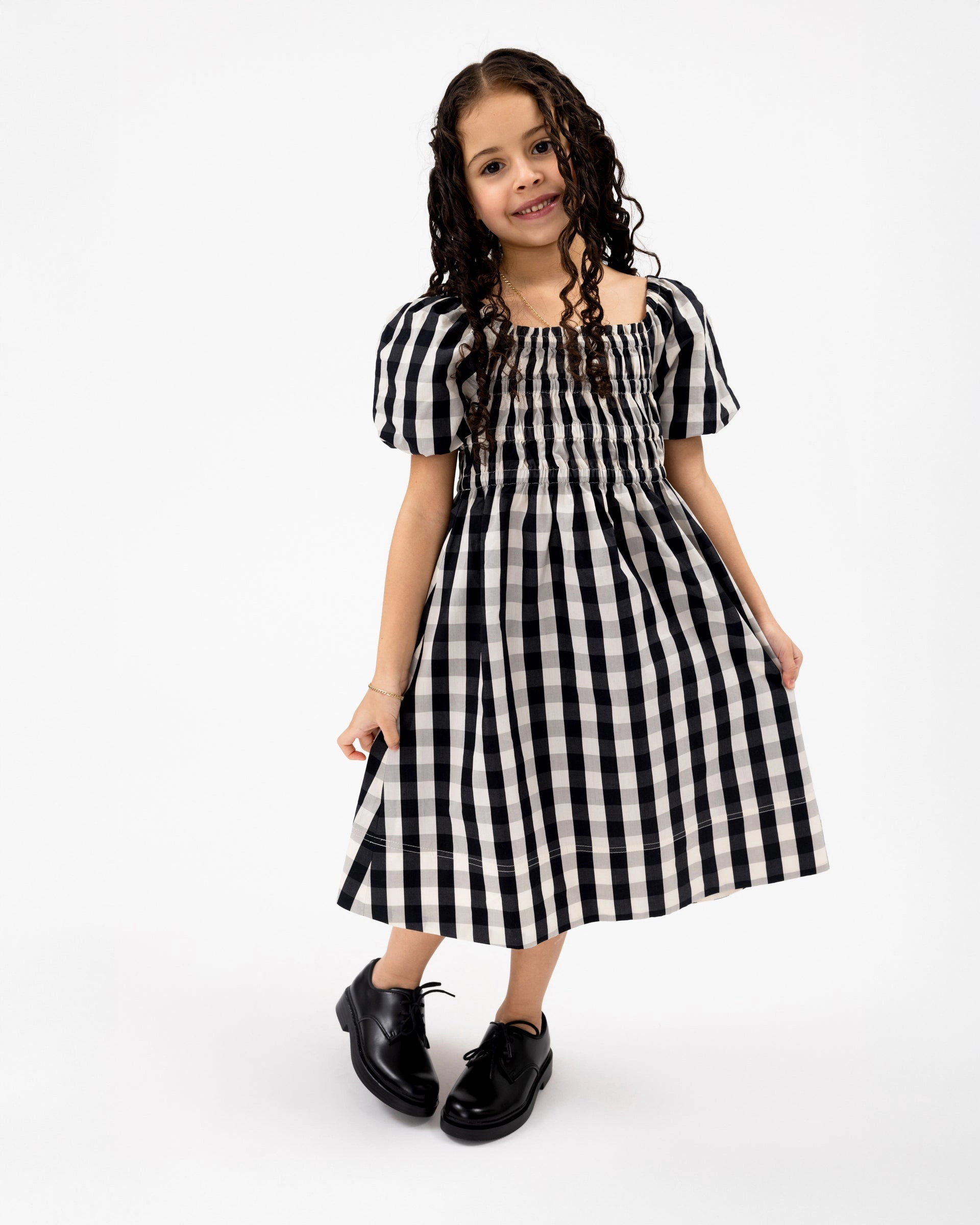 Multi Panel Construction Mini Katie Dress