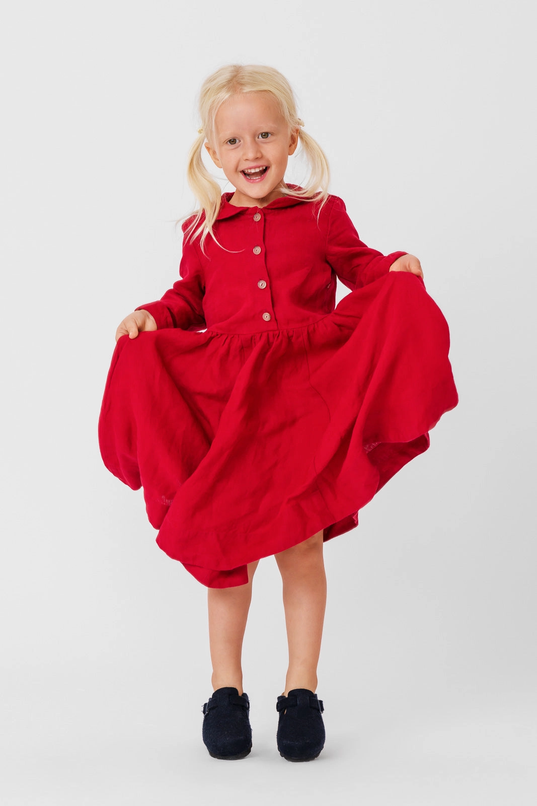Mini Me Classic Dress, Long Sleeve Casual Style Wear