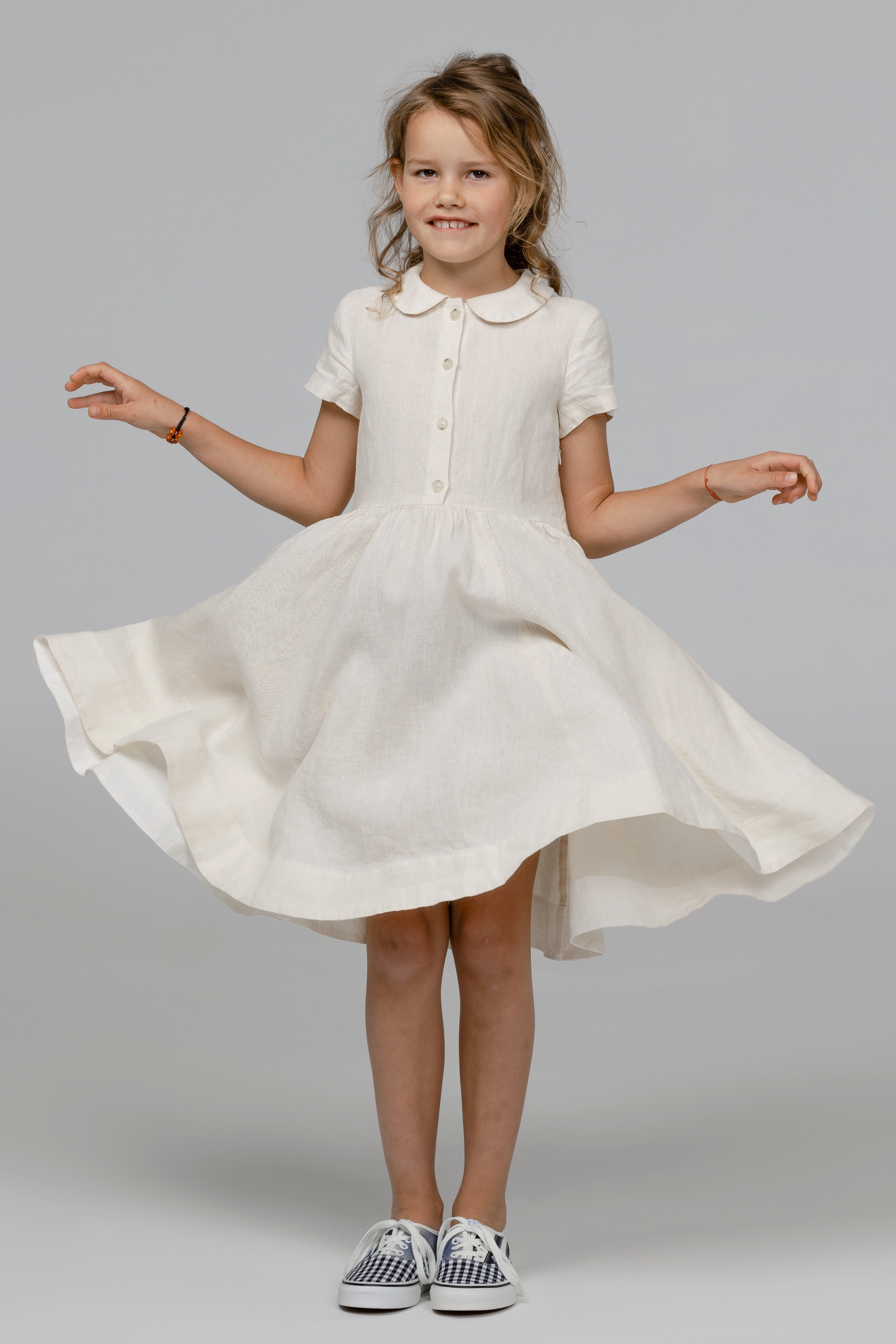Mini Me Classic Dress, Short Sleeve Smile Soft Stylish Choice