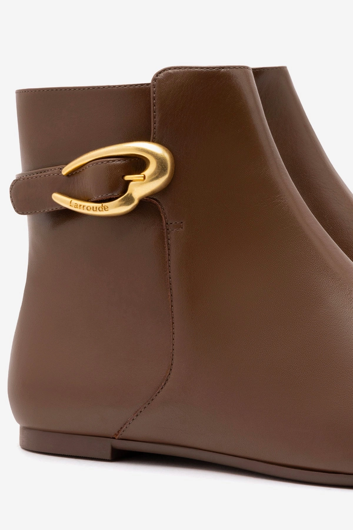 Waterproof Outdoor Travel Ocean Walk Mini Verona Boot In Burnt Umber Leather