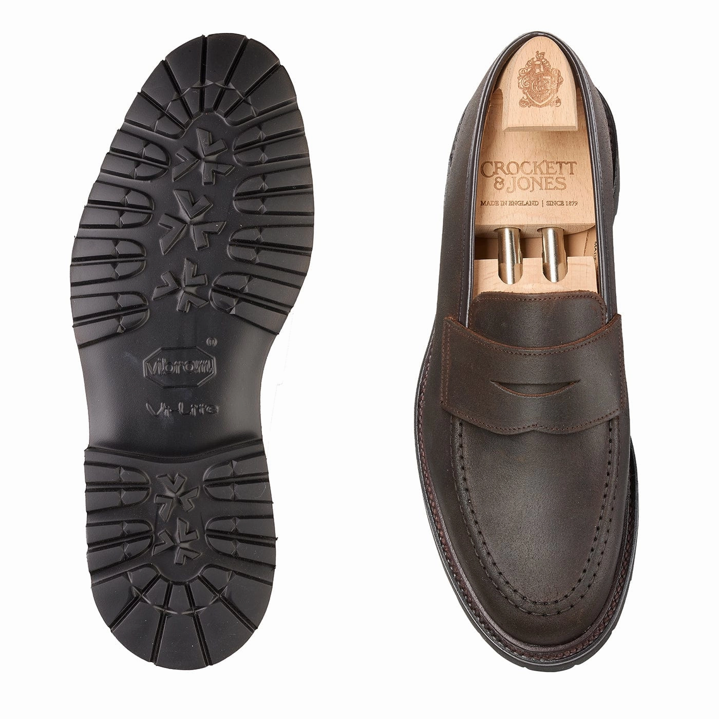 Boston 2 Dark Brown Rough-Out Suede Quick Motion