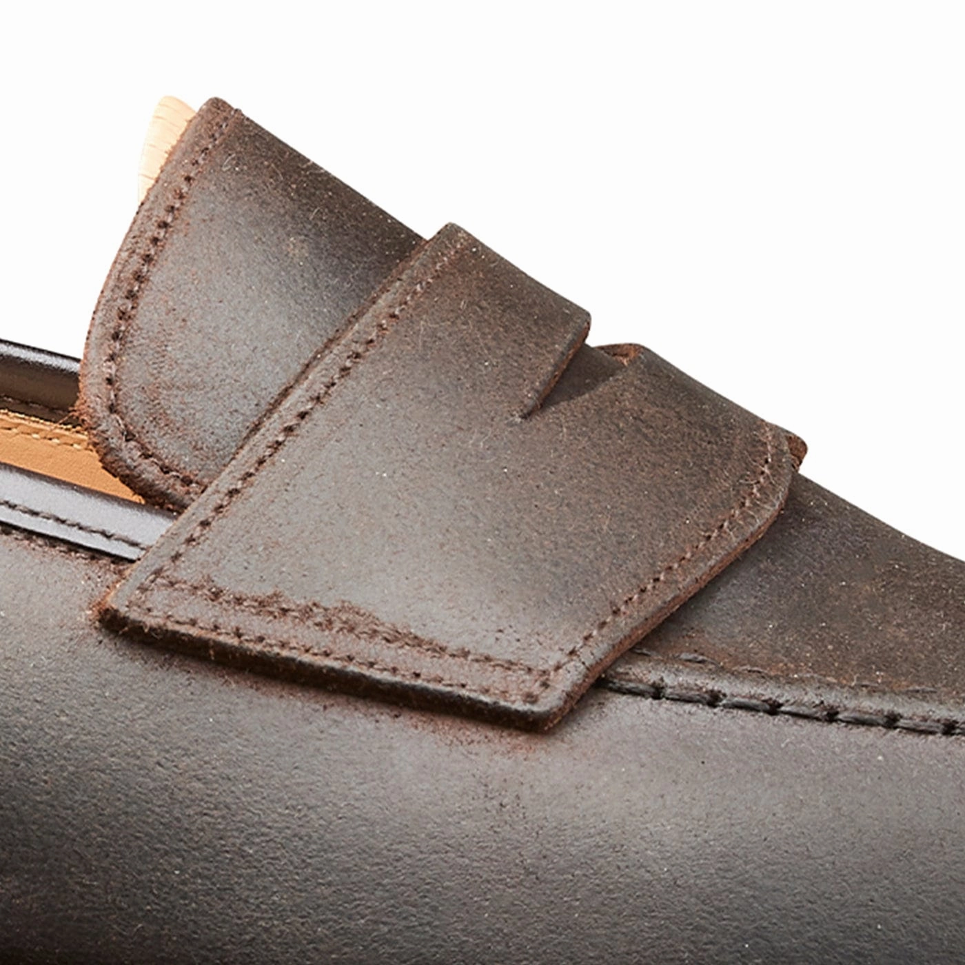 Walk Smooth Heel Guard Boston 2 Dark Brown Rough-Out Suede