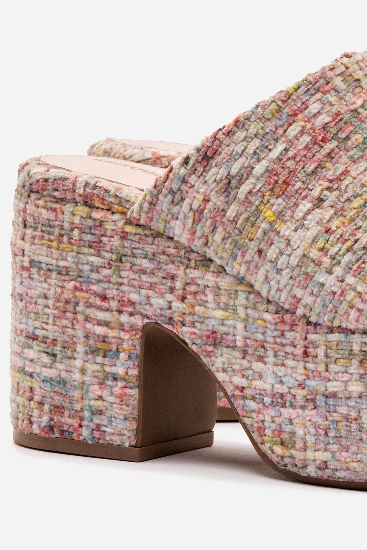 Urban Sleek Miso Platform Clog In Tulip Velvet