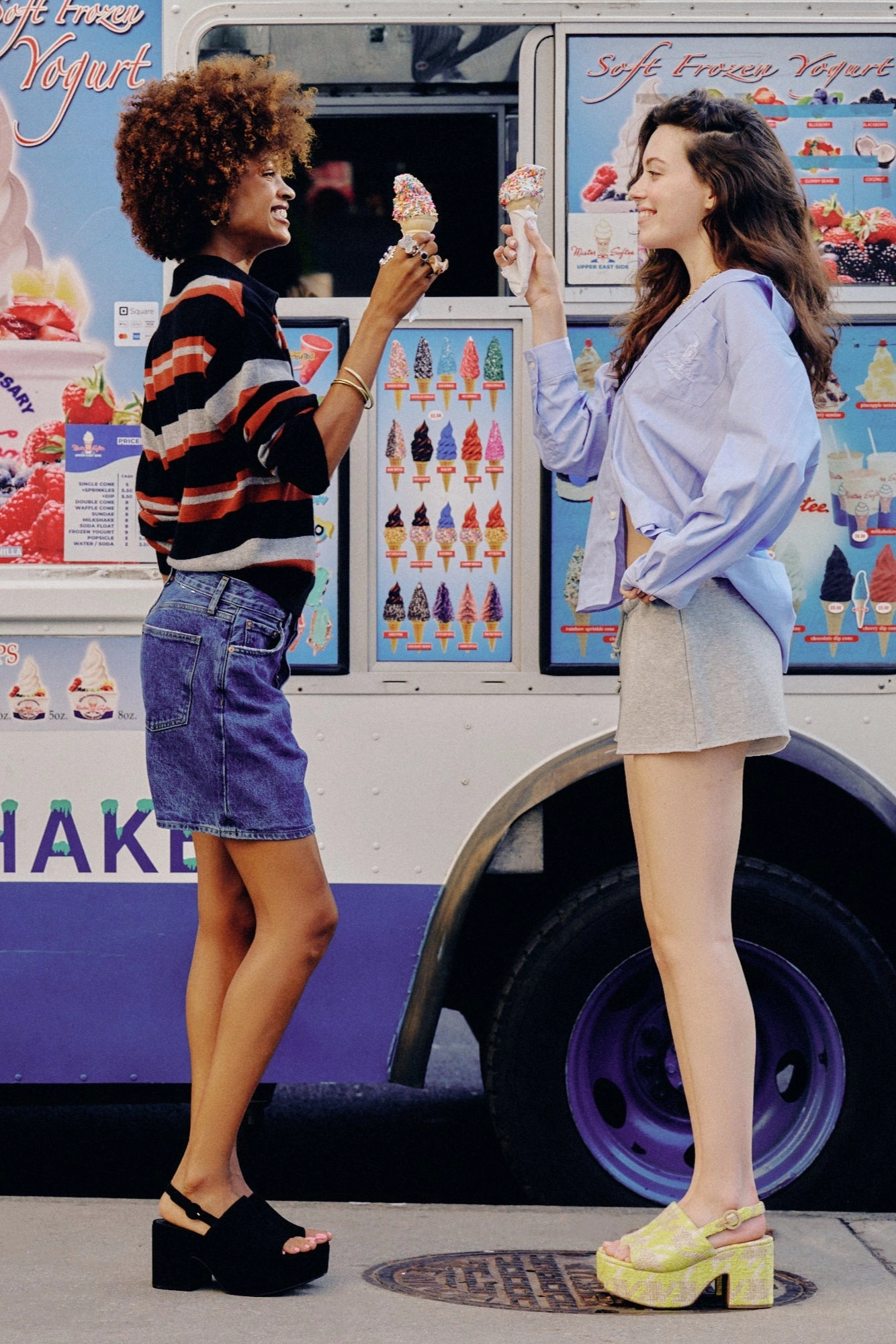 Responsive Cushion Weekend Warriors Miso Platform Sandal In Black Suede